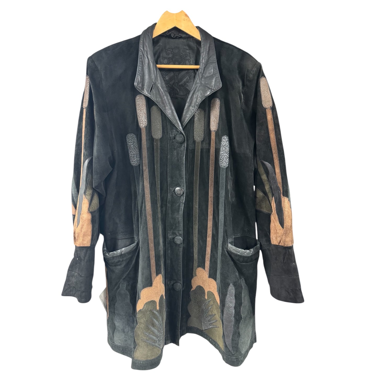 Suede coat