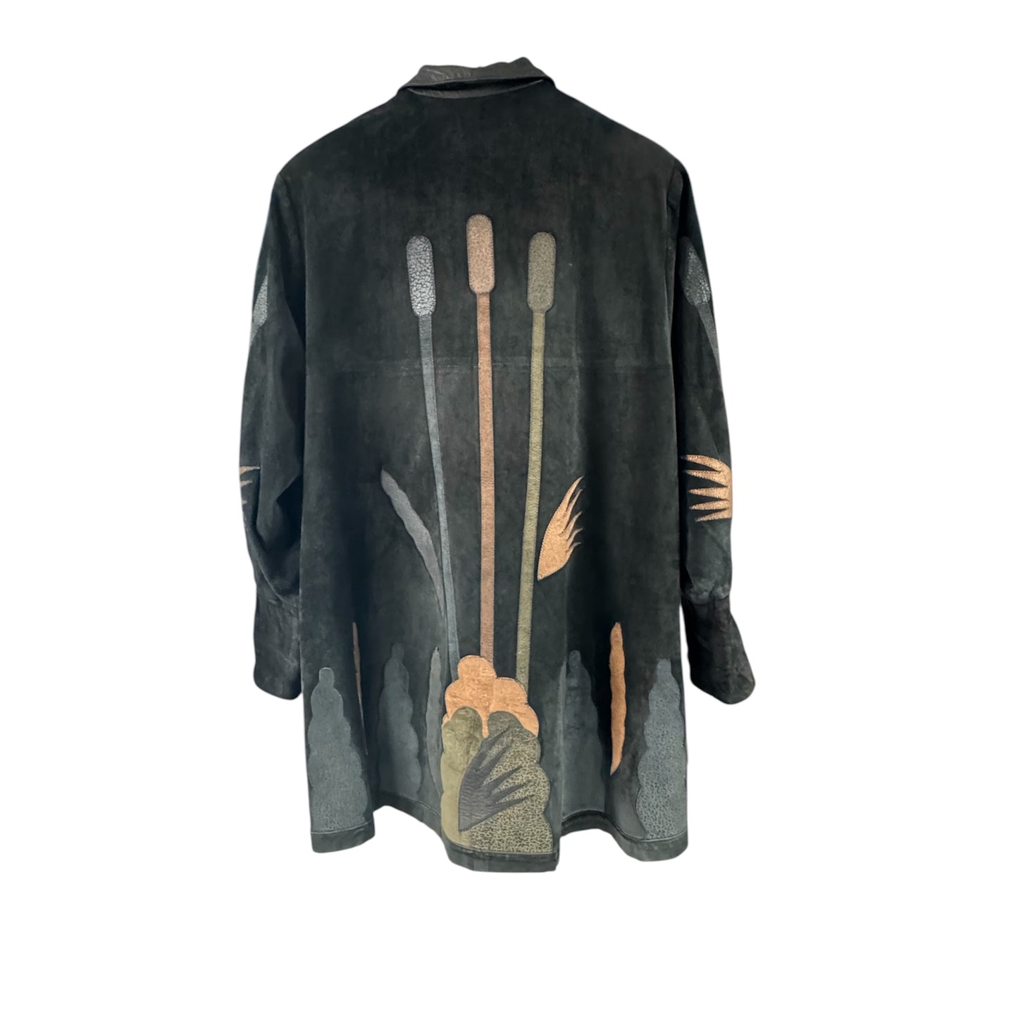 Suede coat
