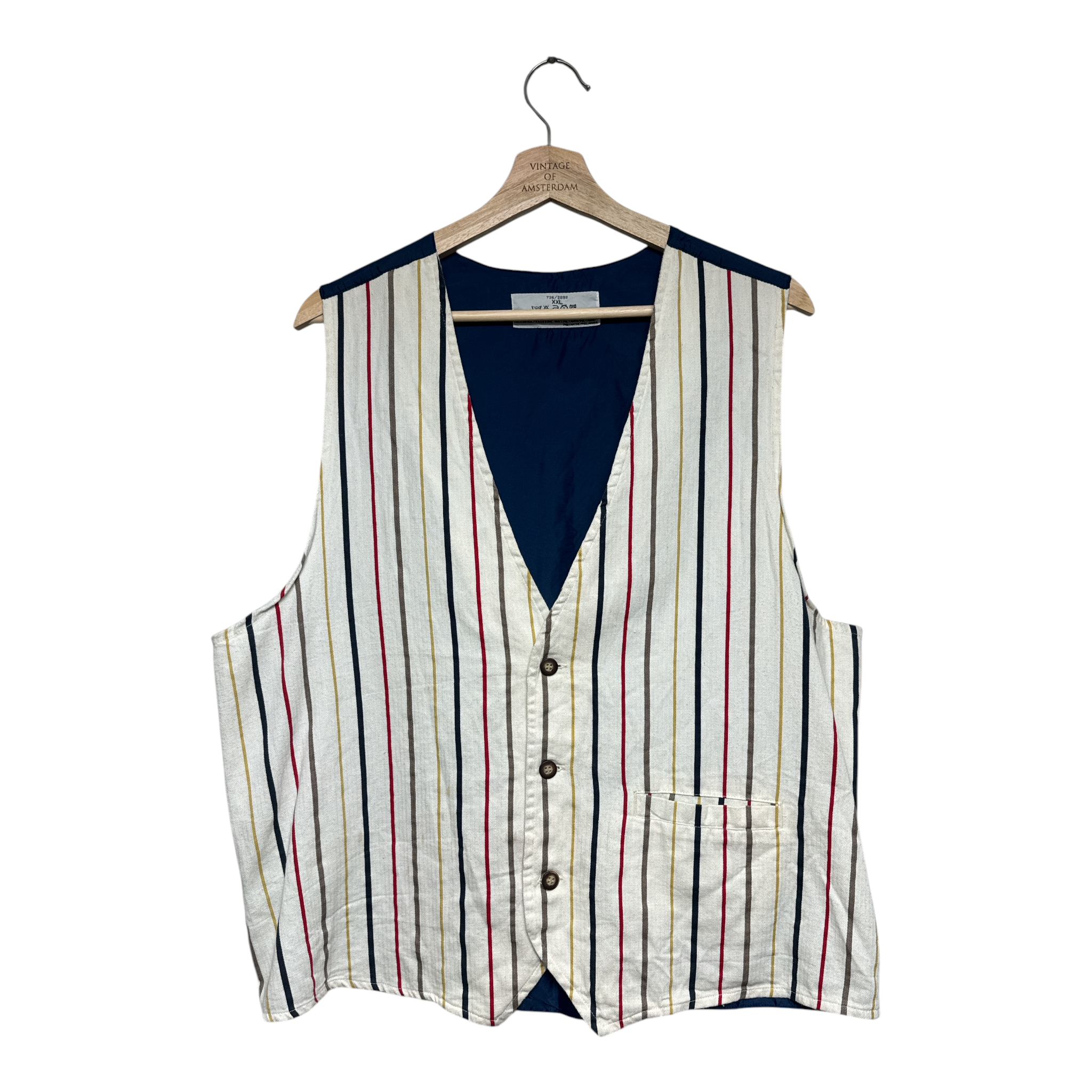 VINTAGE STRIPED VEST