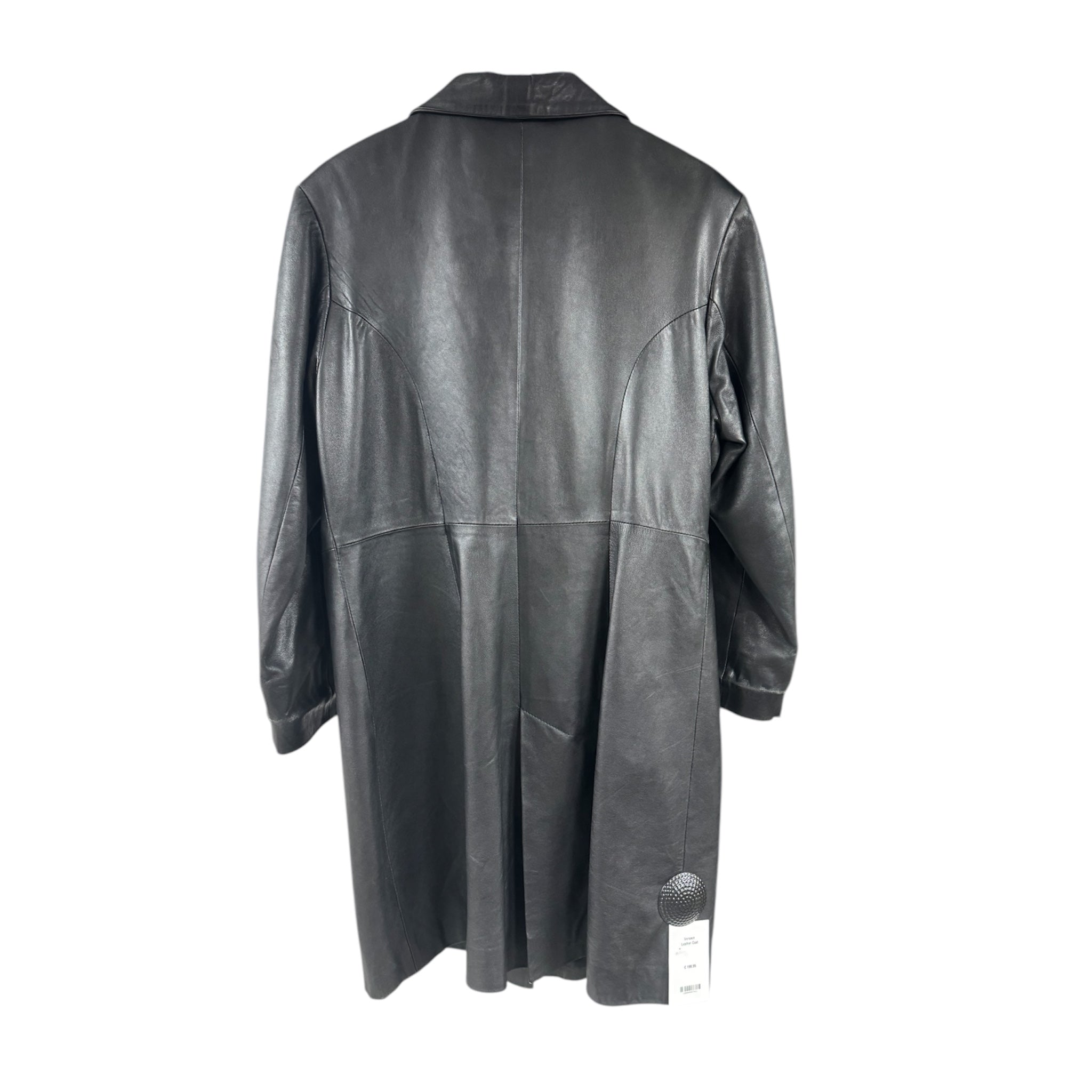 Versace Leather Coat
