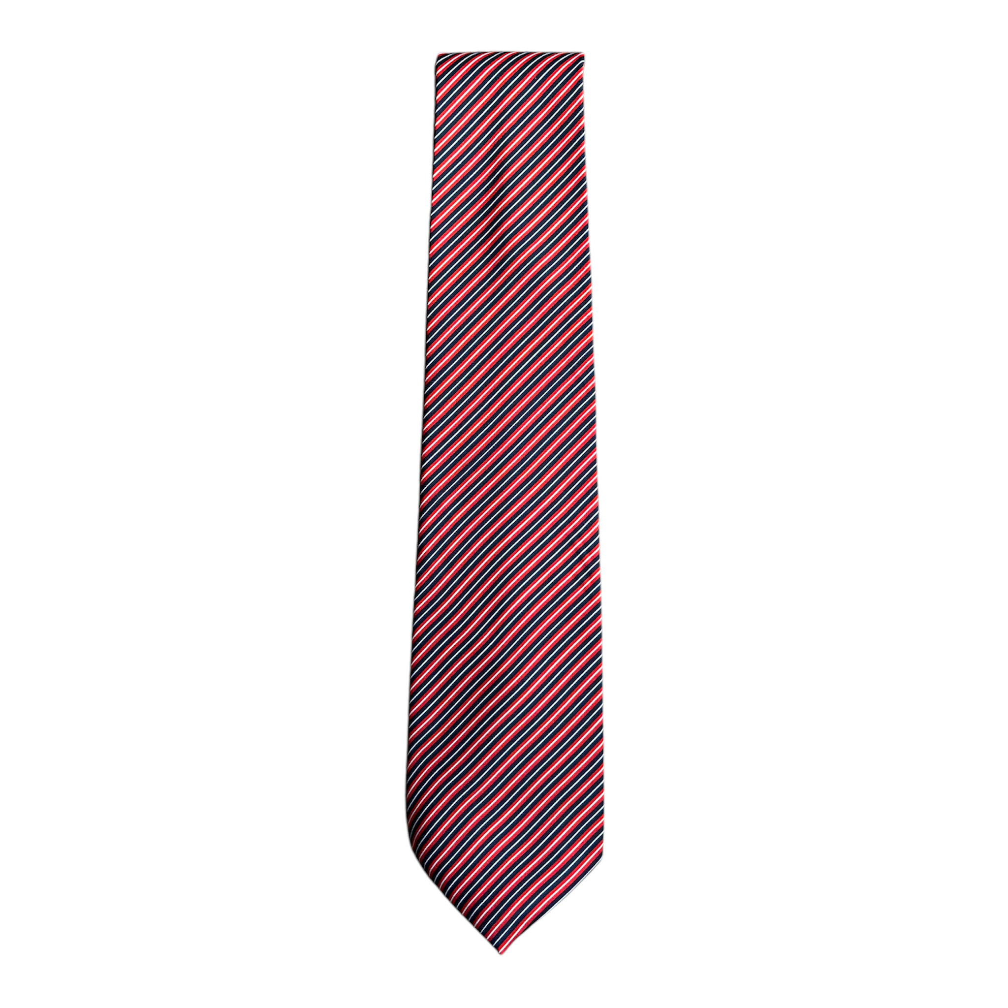VINTAGE HERMÈS PARIS DIAGONAL STRIPE SILK TIE-1