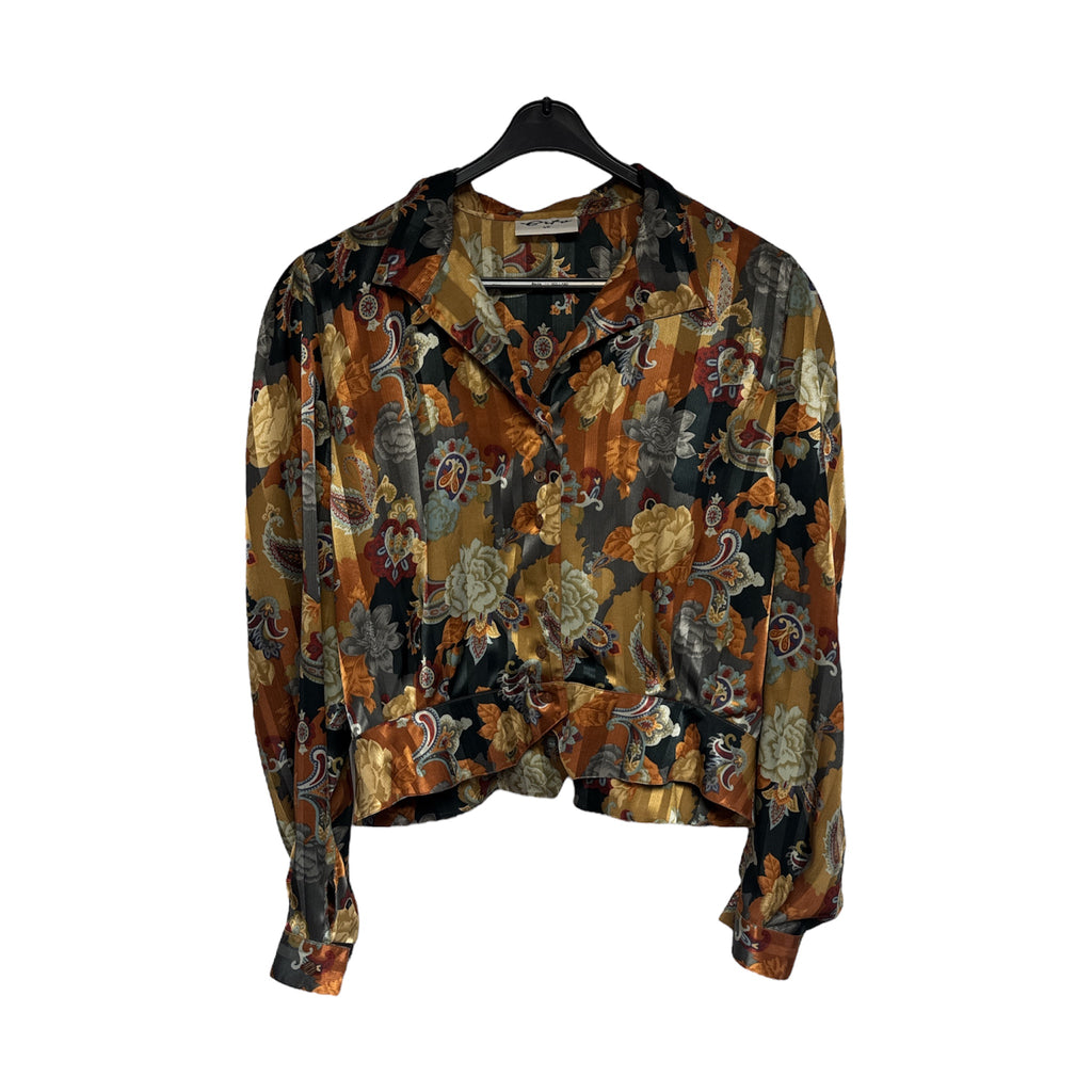 Vintage Floral Blouse