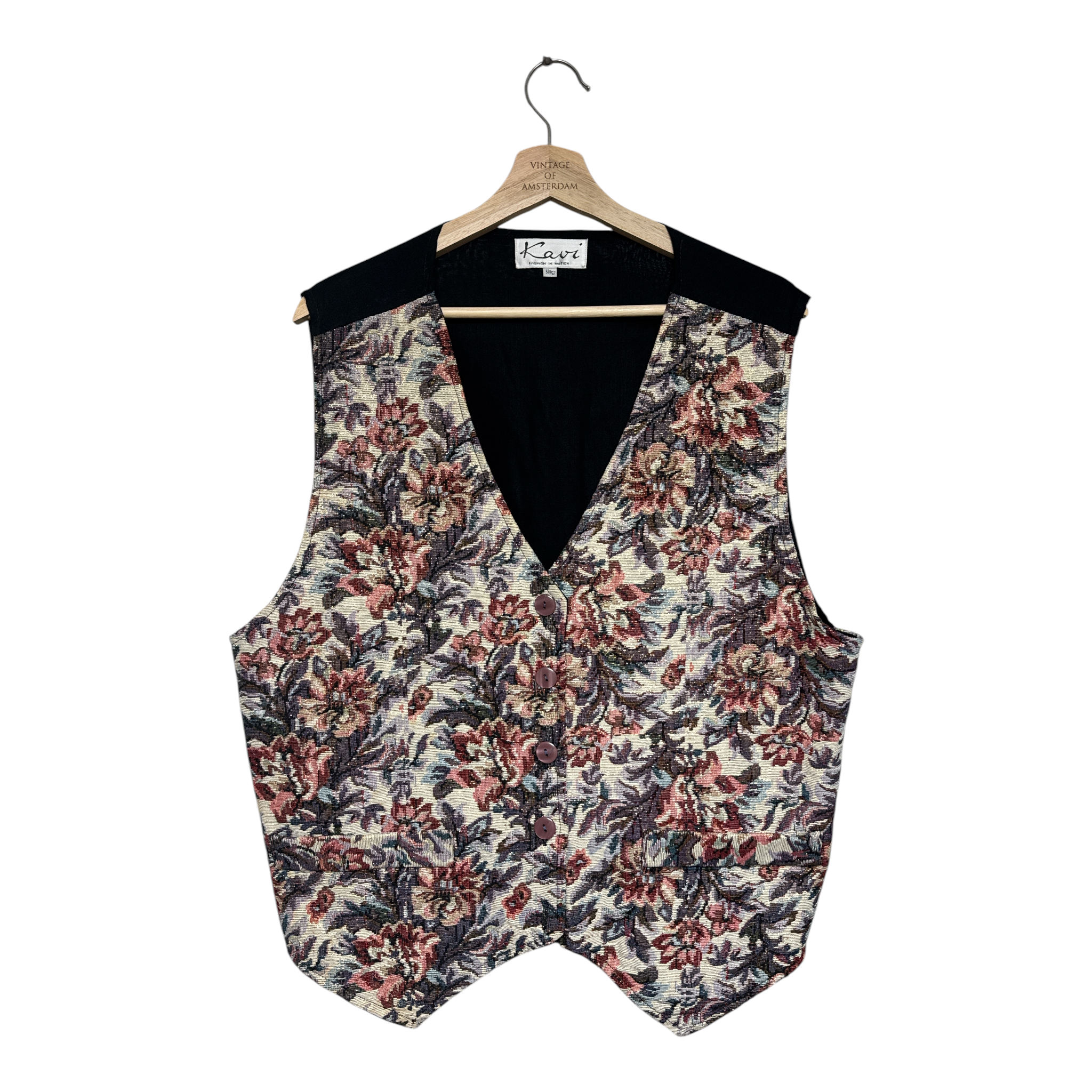 VINTAGE TAPESTRY VEST-1
