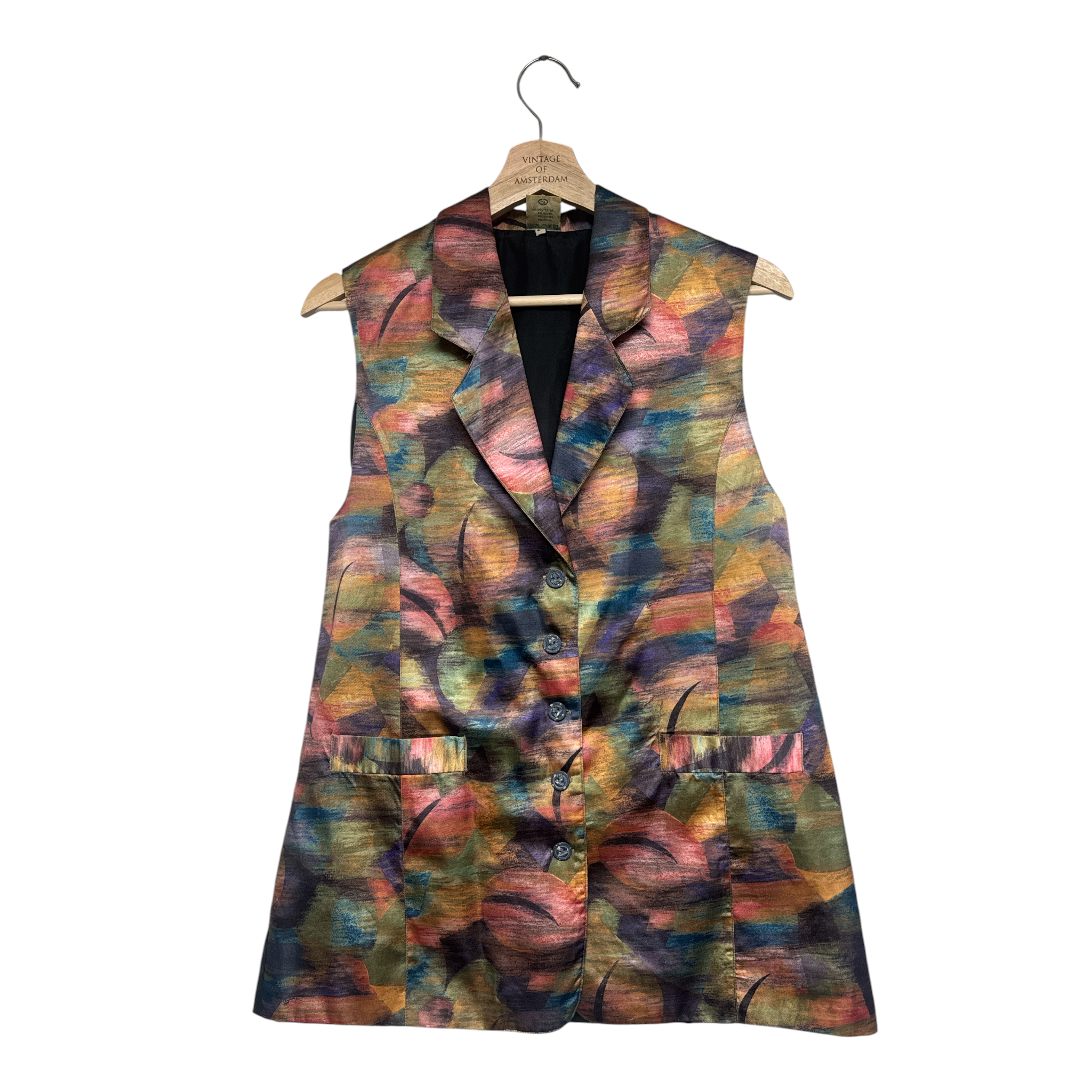 VINTAGE MULTICOLOR VEST-1