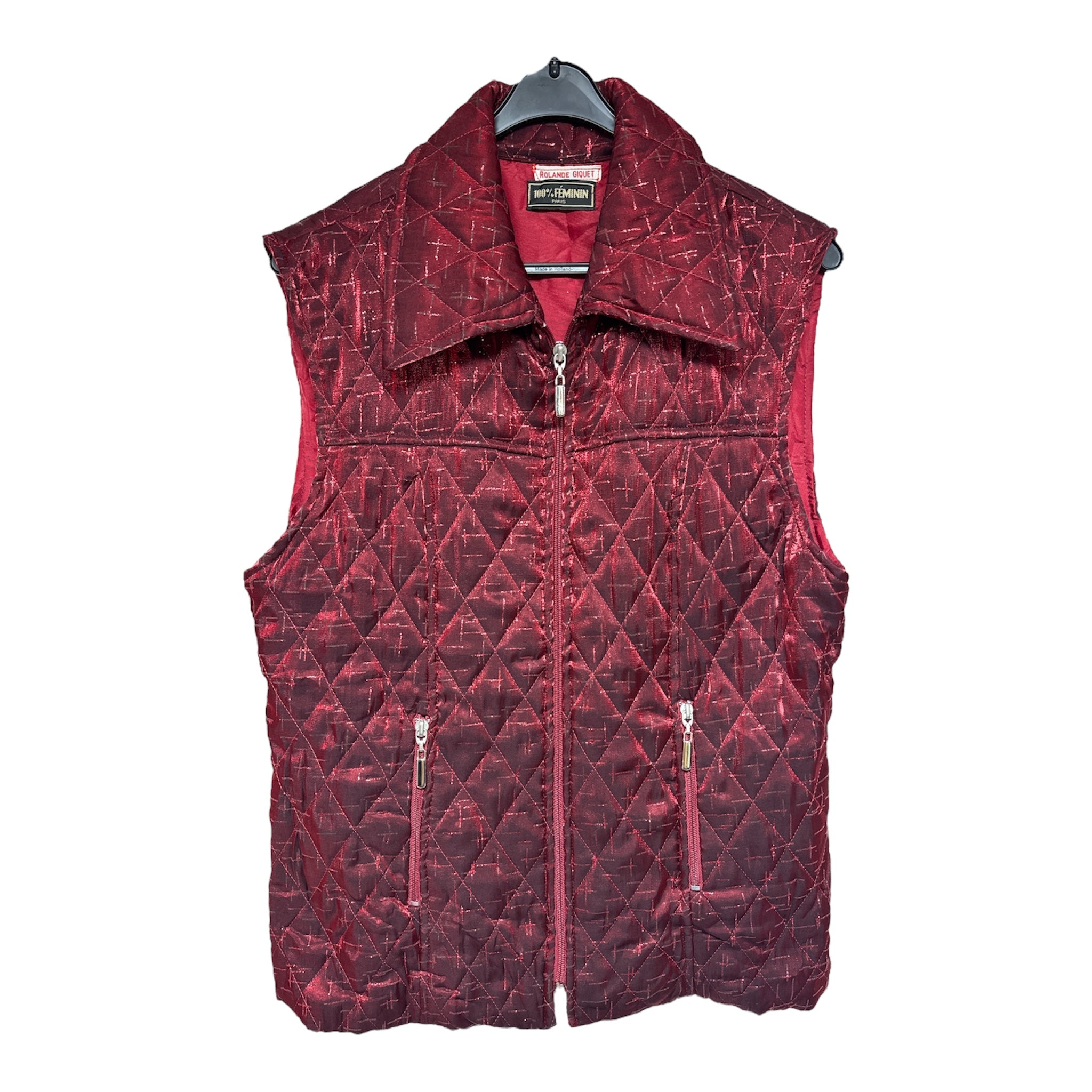VINTAGE SHINY BODYWARMER