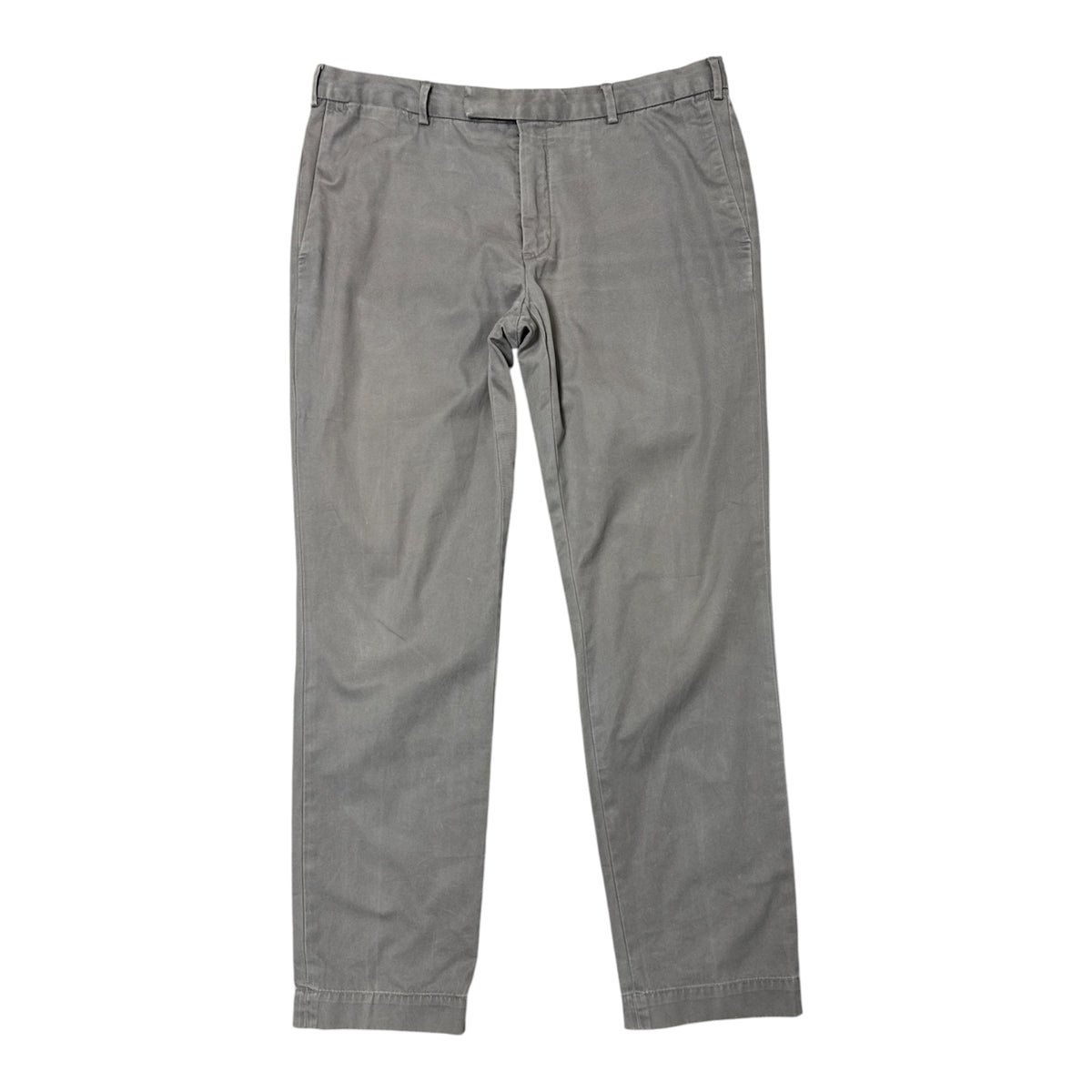 VINTAGE POLO RALPH LAUREN CLASSIC SLATE GREY COTTON CHINO TROUSERS