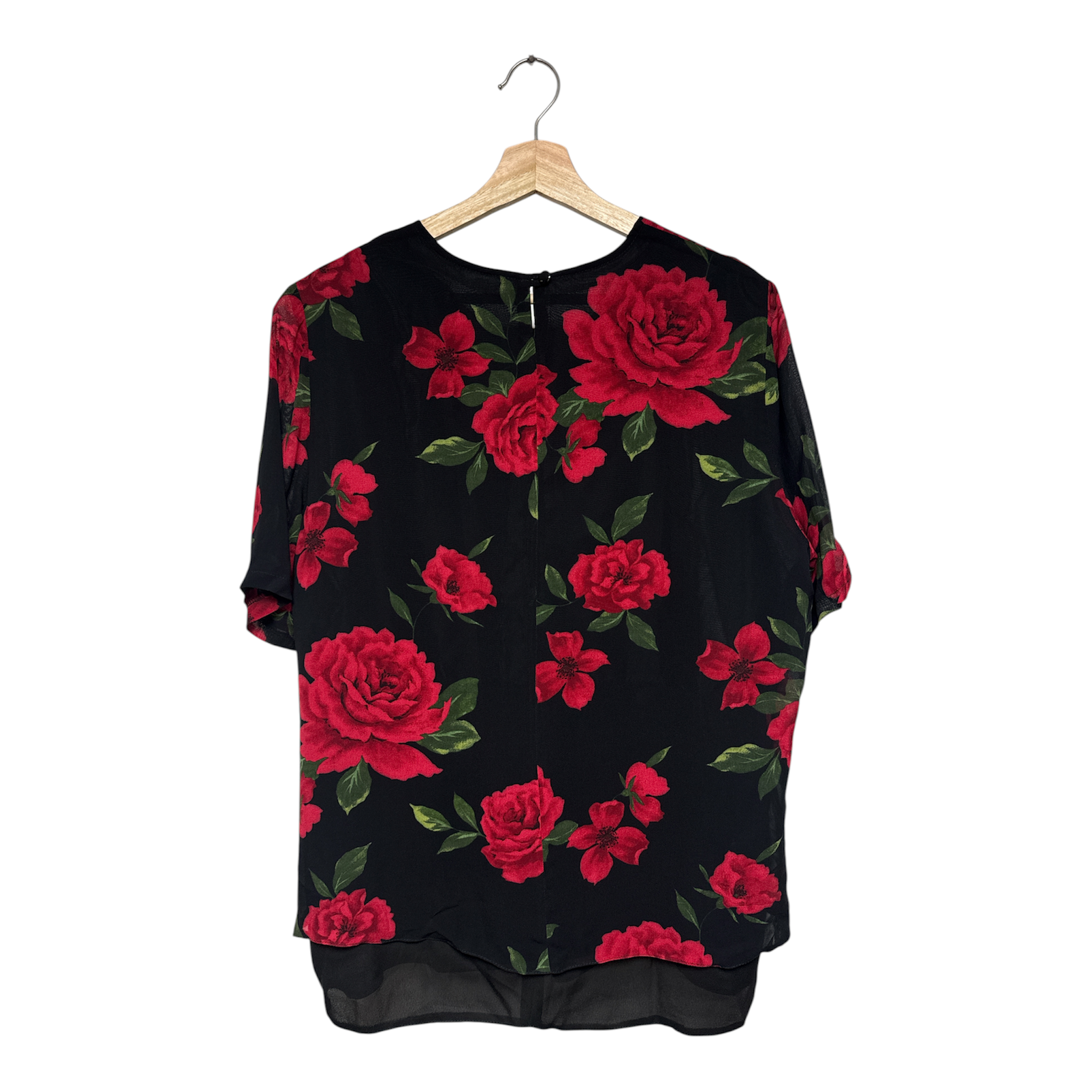 VINTAGE FLORAL PRINT TOP