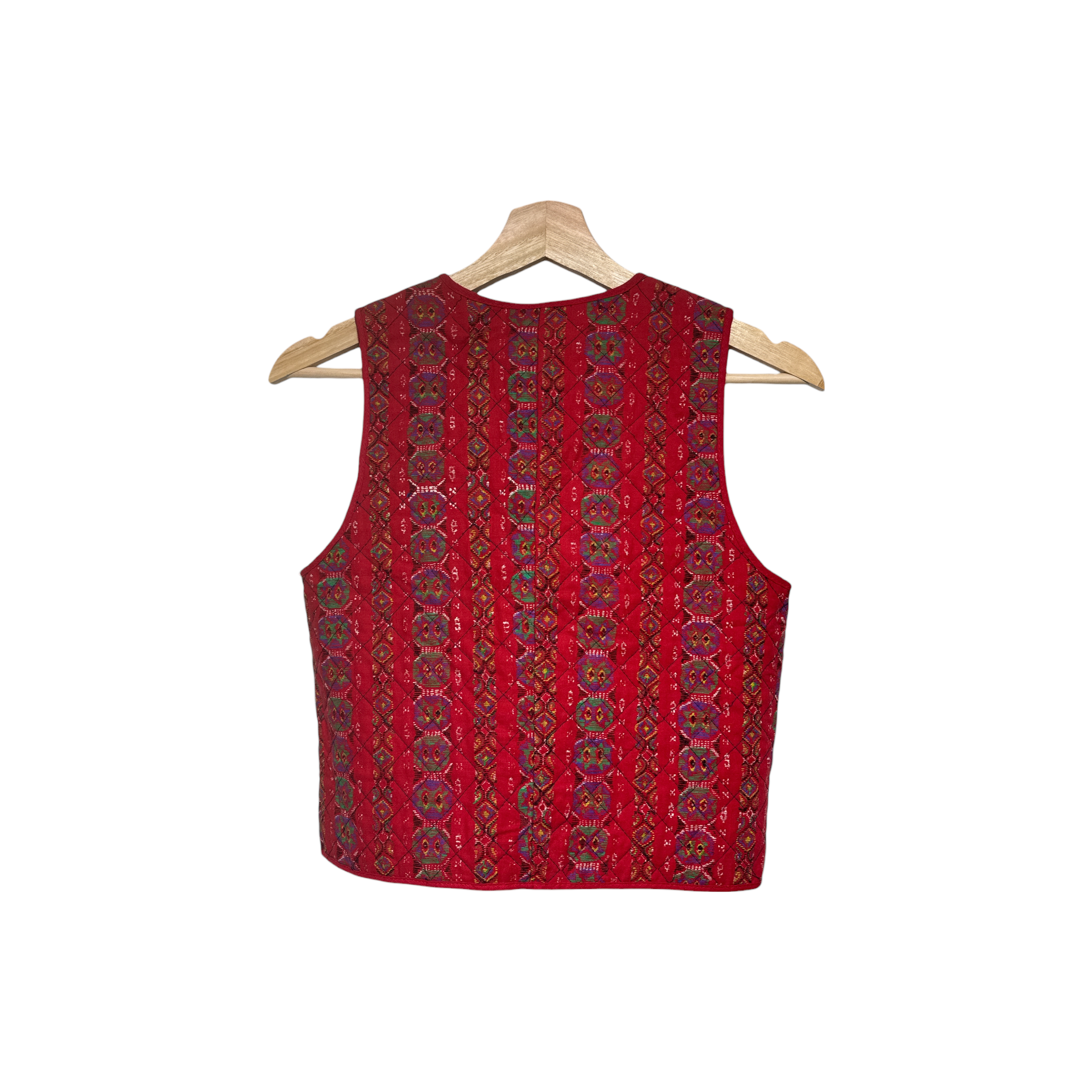 VINTAGE QUILTED VEST-2