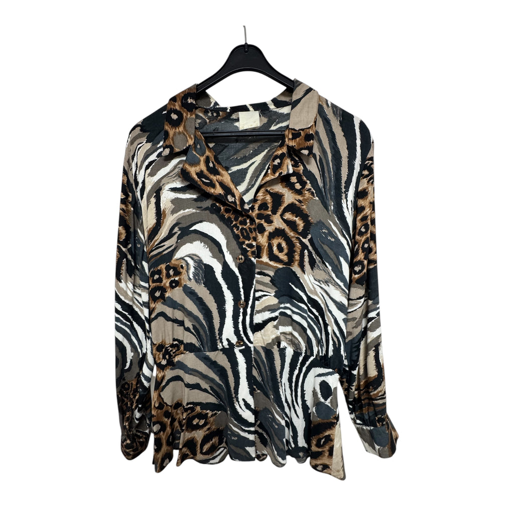 Vintage Printed 90’s Blouse