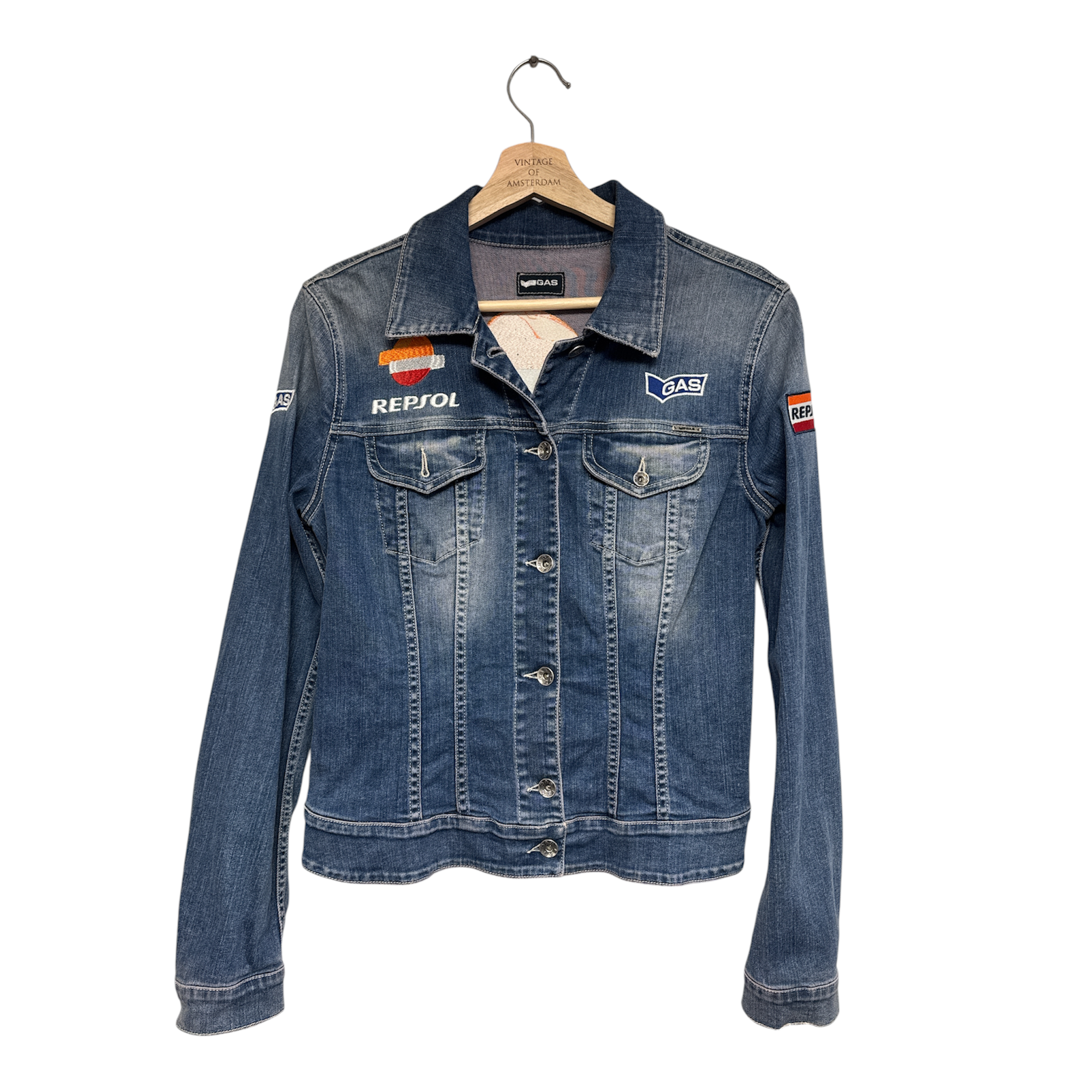VINTAGE GAS JEANS DENIM JACKET-1