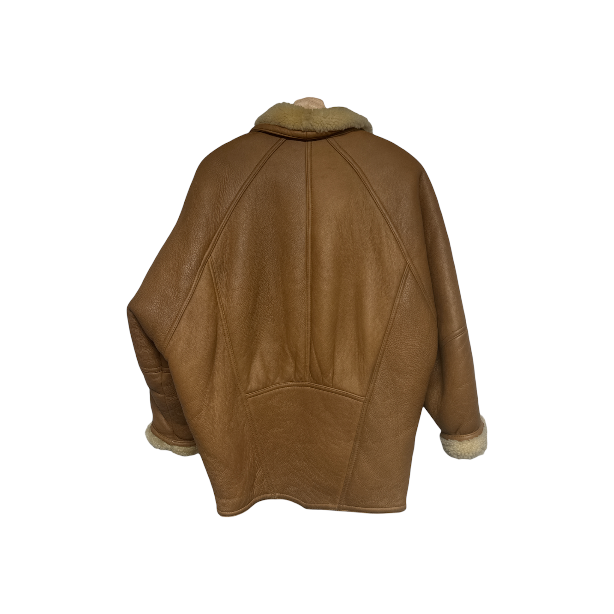 VINTAGE SHEARLING COAT-2