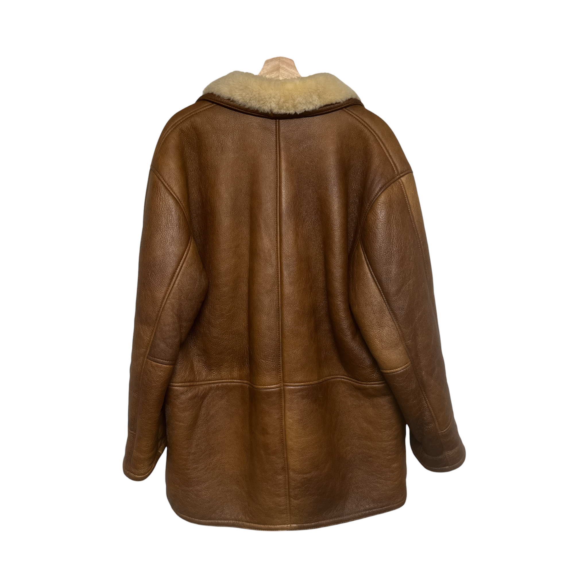 VINTAGE SHEARLING COAT-2
