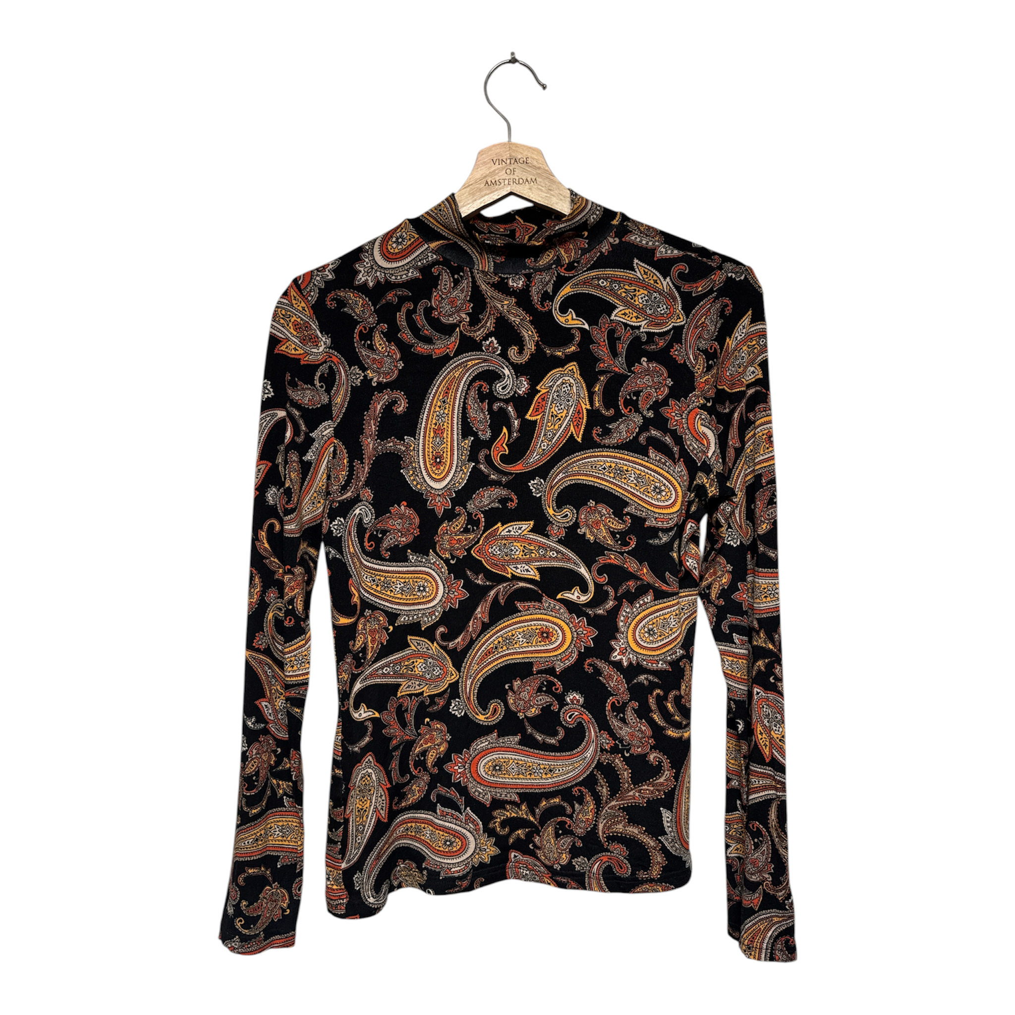 VINTAGE PAISLEY Y2K TOP