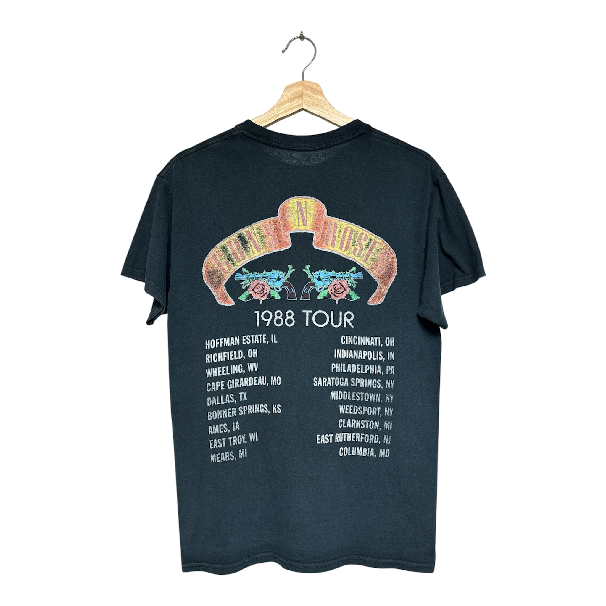 VINTAGE GUNS N’ ROSES 1988 TOURING T-SHIRT-2