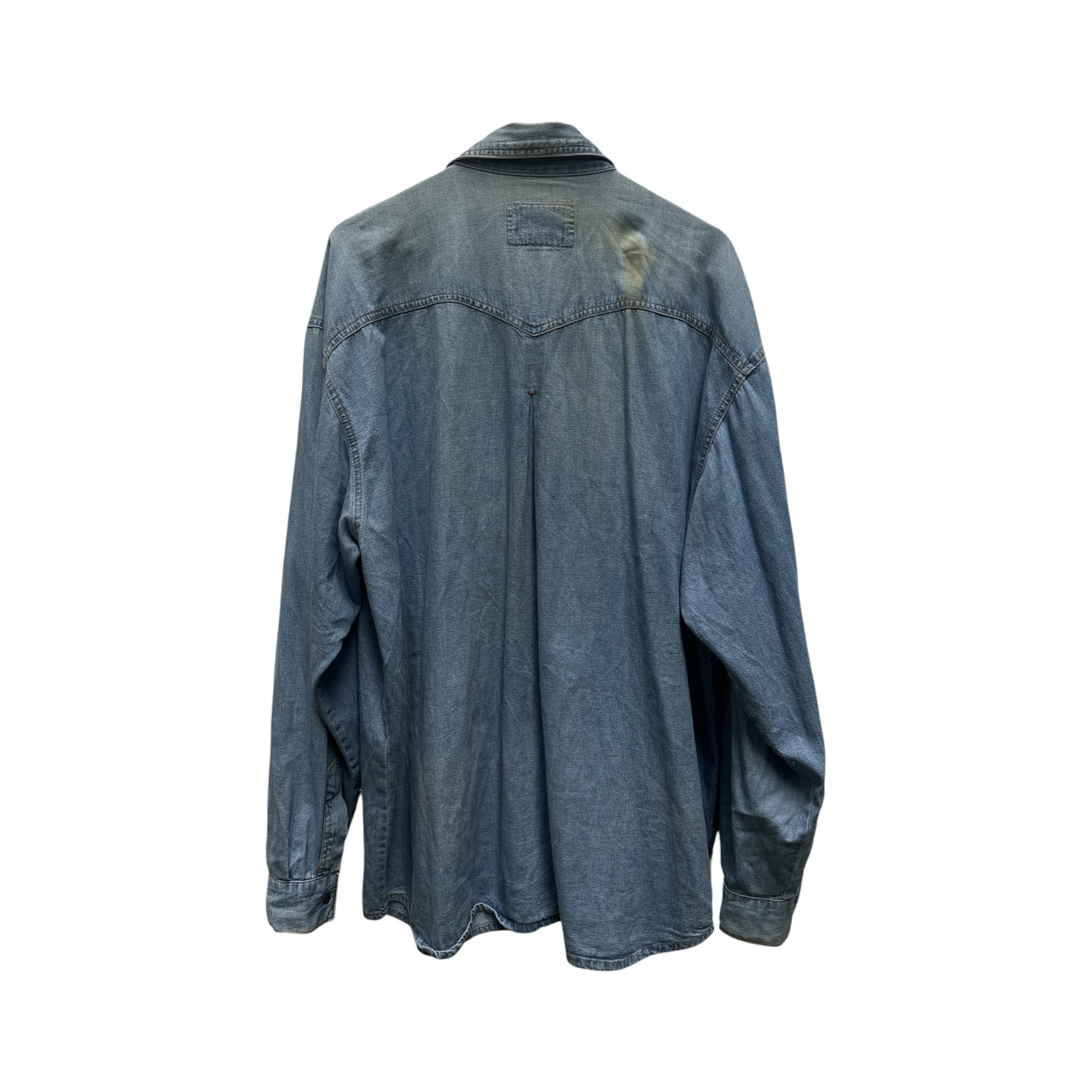 VINTAGE WESTERN DENIM SHIRT-2