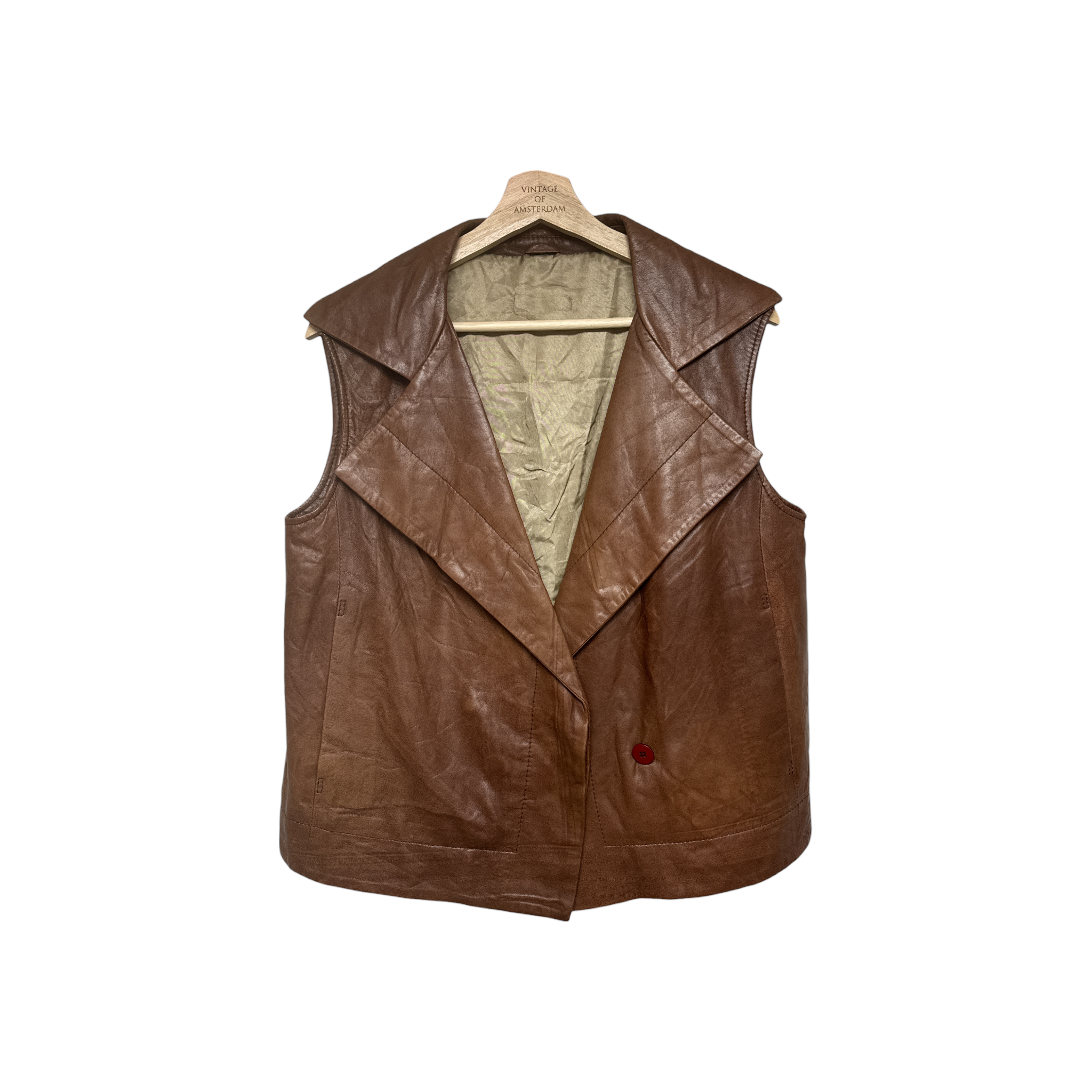 VINTAGE LEATHER VEST
