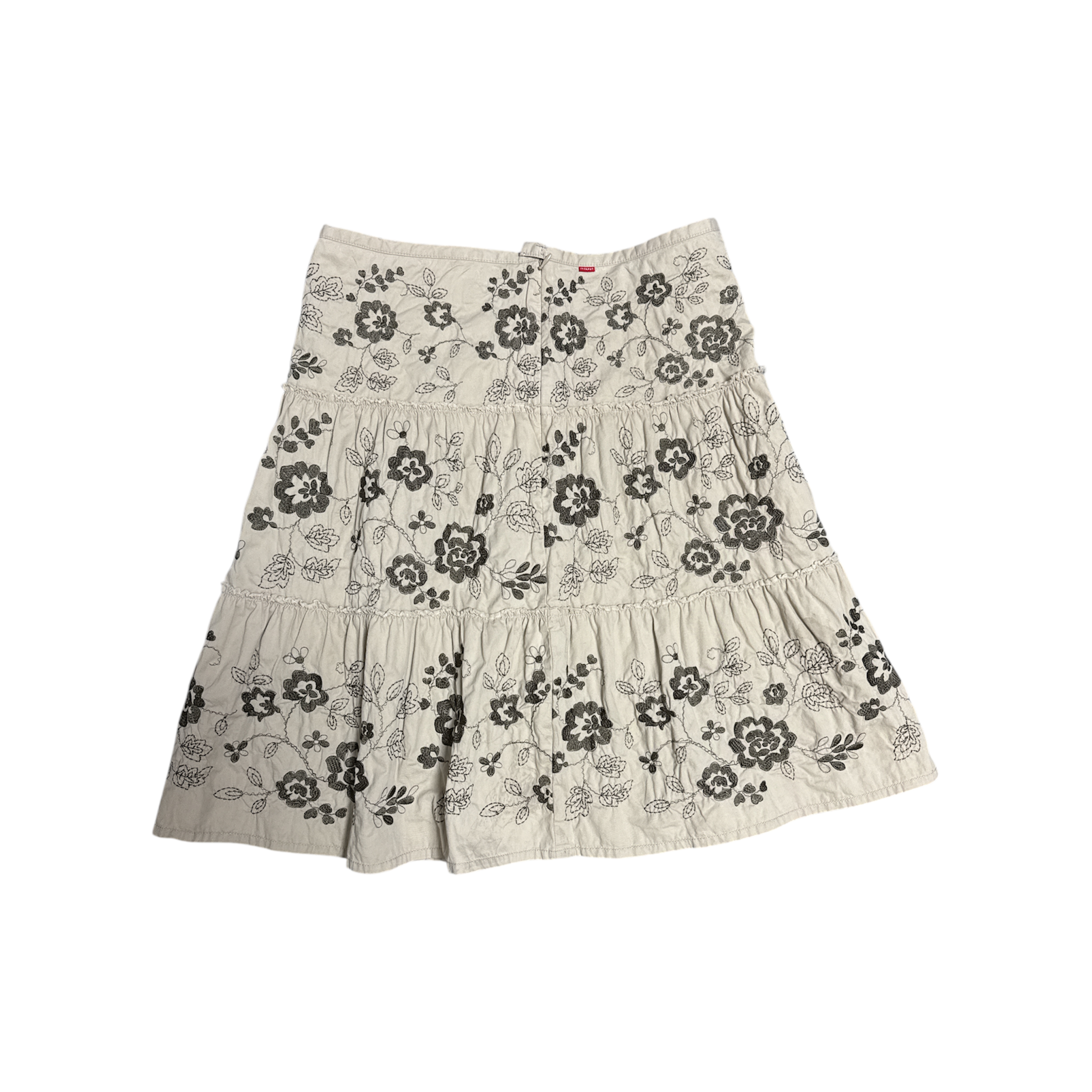 VINTAGE EMBROIDERED SKIRT-2