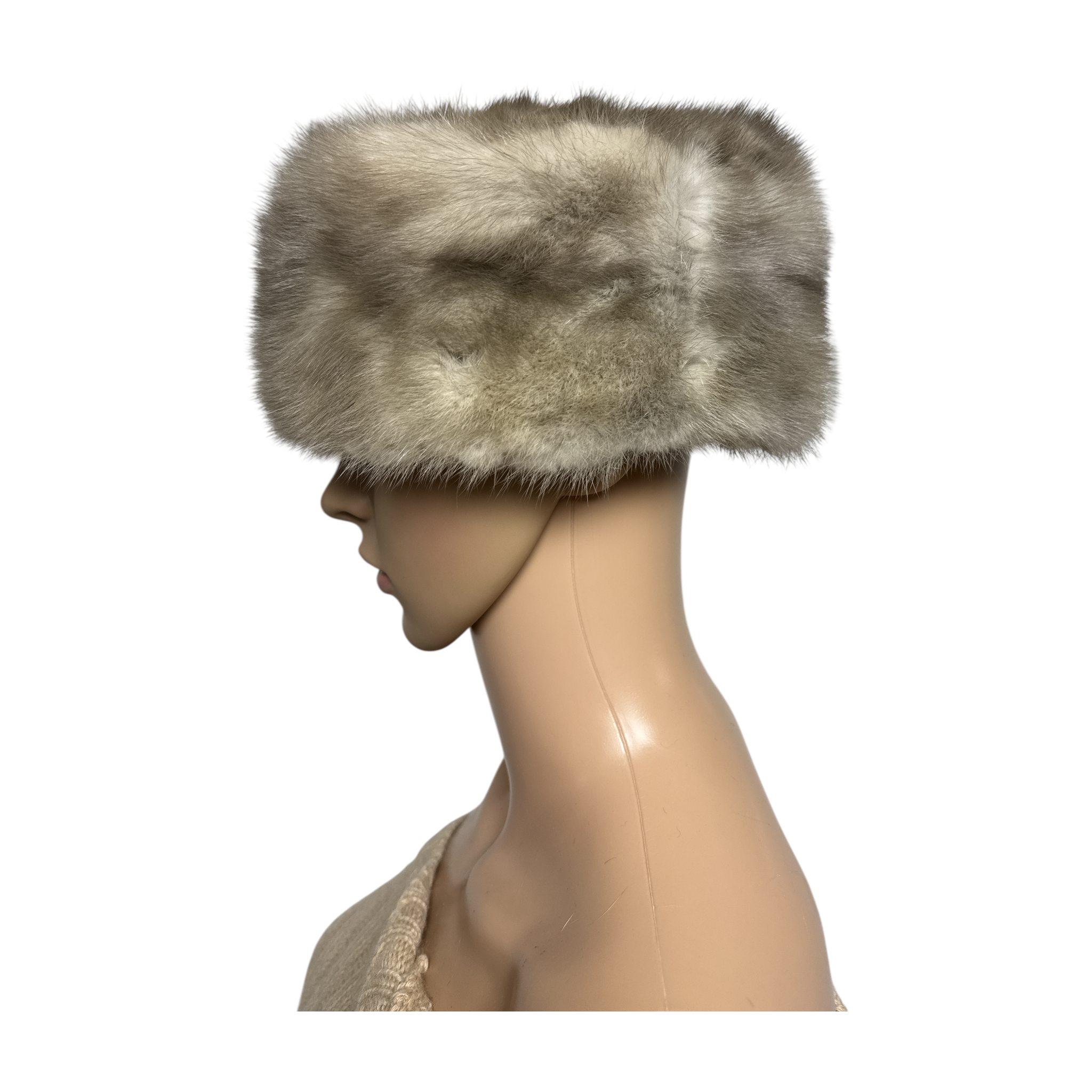 VINTAGE FUR HAT-2