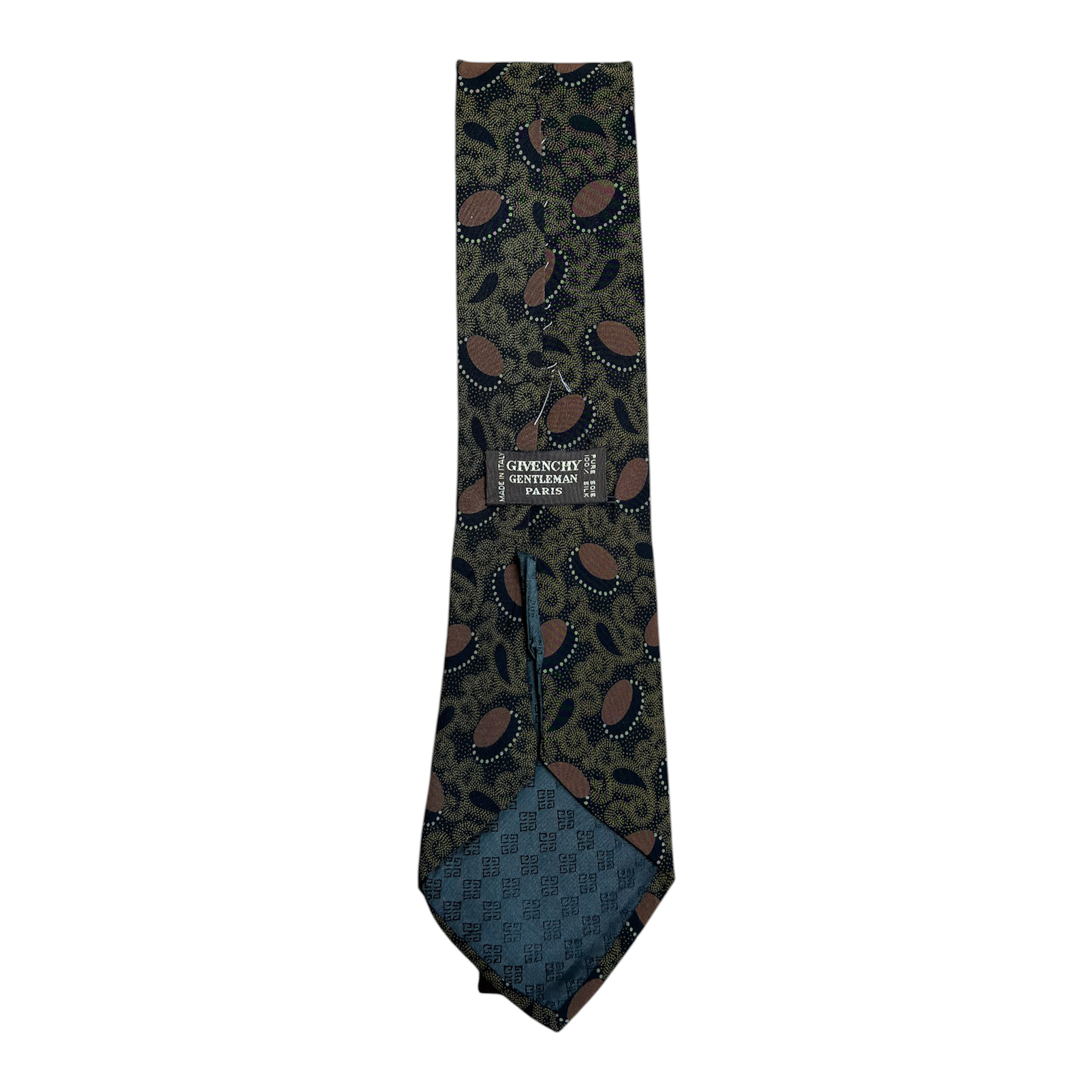 VINTAGE GIVENCHY GENTLEMAN PARIS SILK TIE-2
