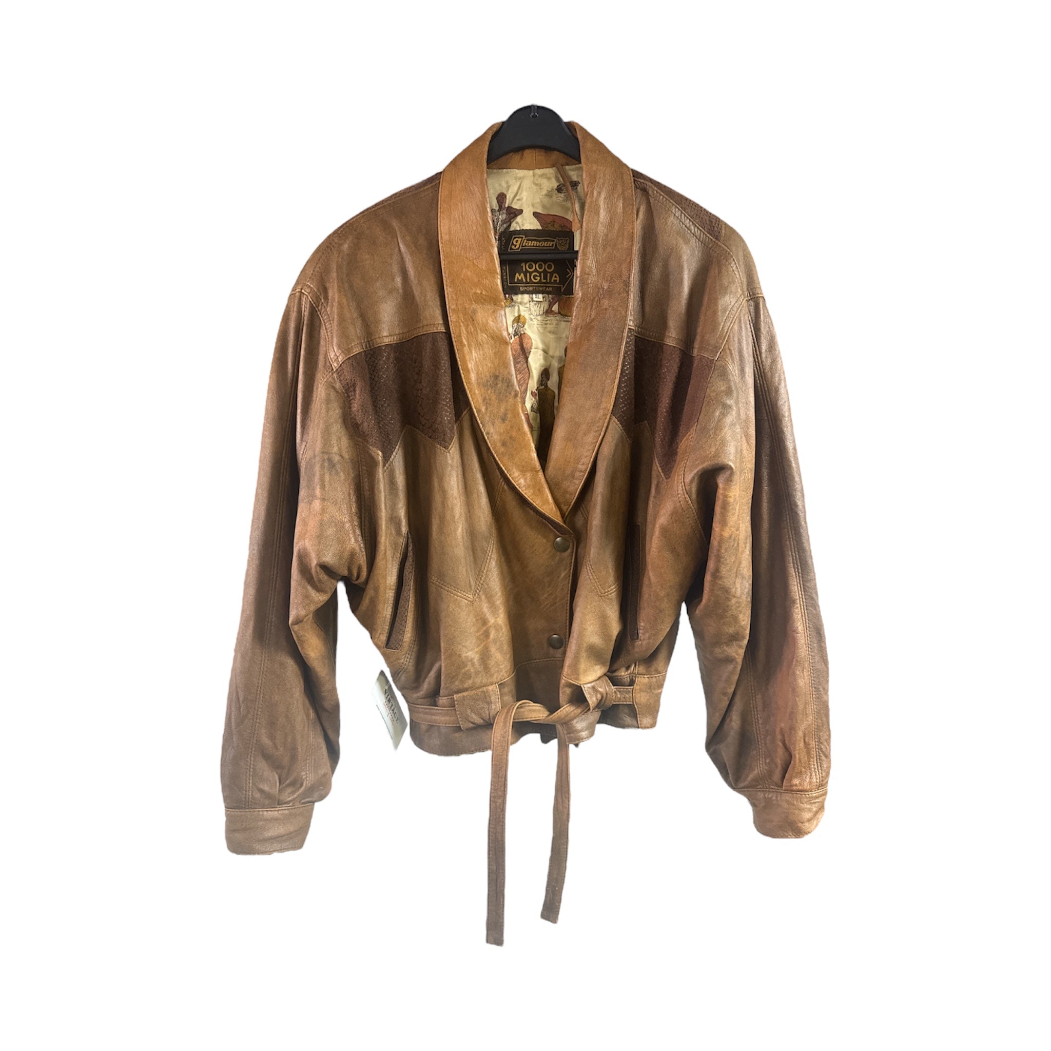 VINTAGE 80S LEATHER JACKET
