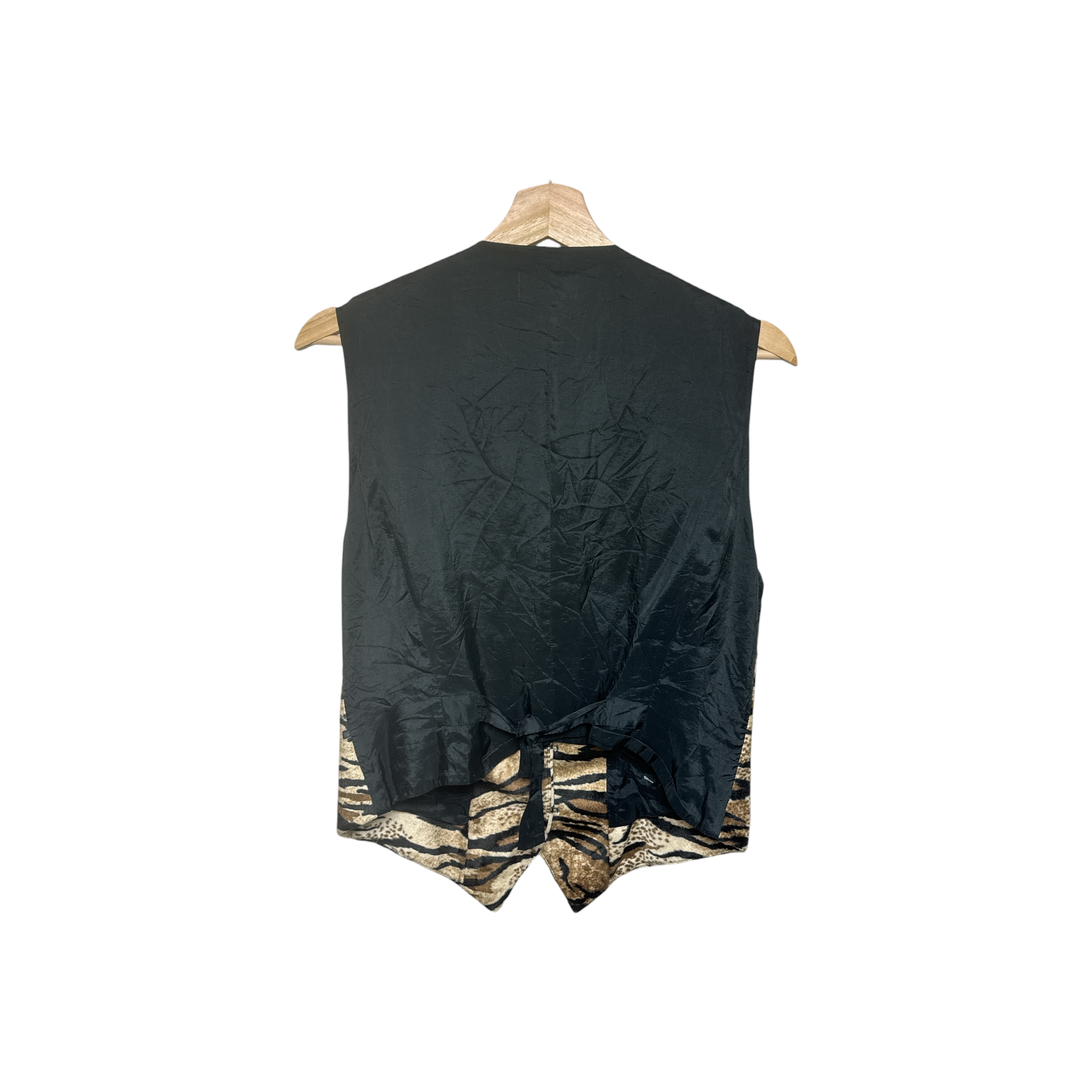 VINTAGE TIGER PATTERN VEST-2
