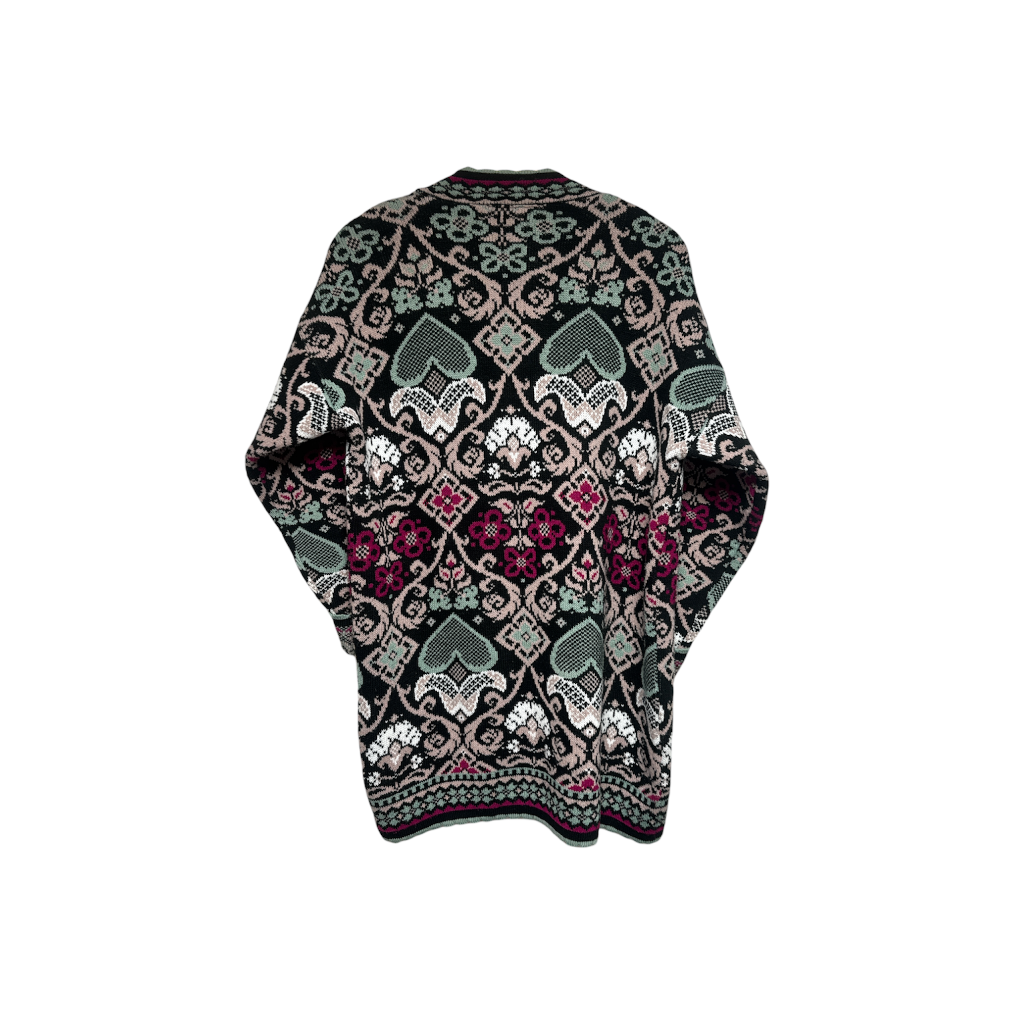 VINTAGE PRINTED CARDIGAN-2