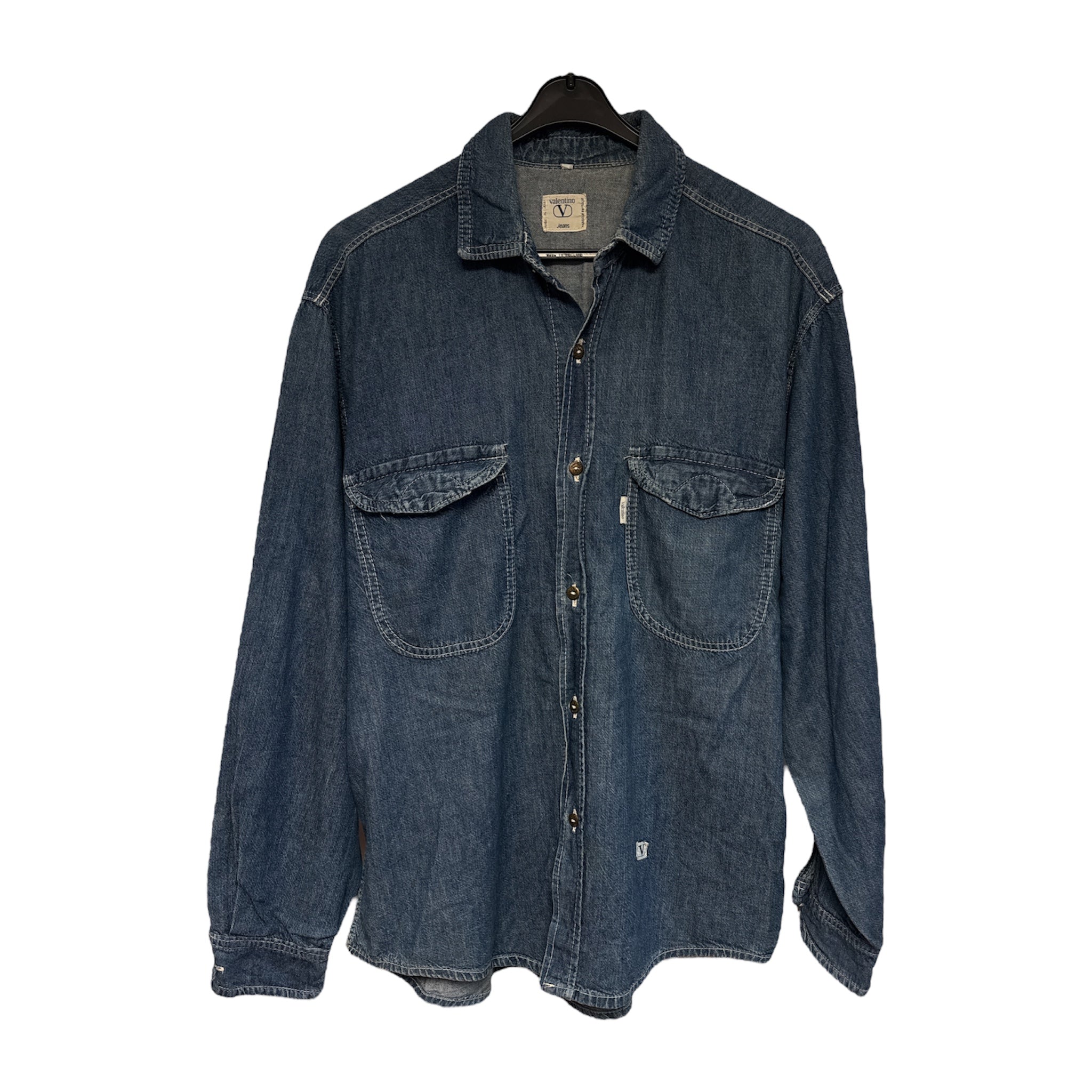 VINTAGE VALENTINO DENIM SHIRT