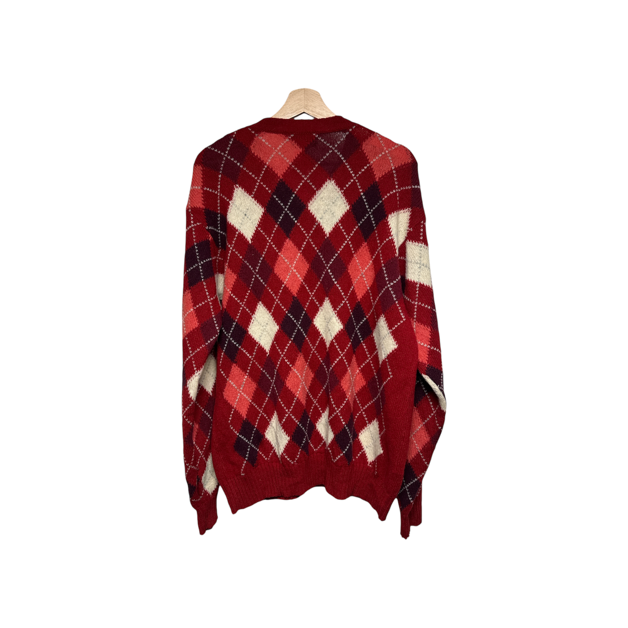 VINTAGE LES COPAINS V-NECK SWEATER-2