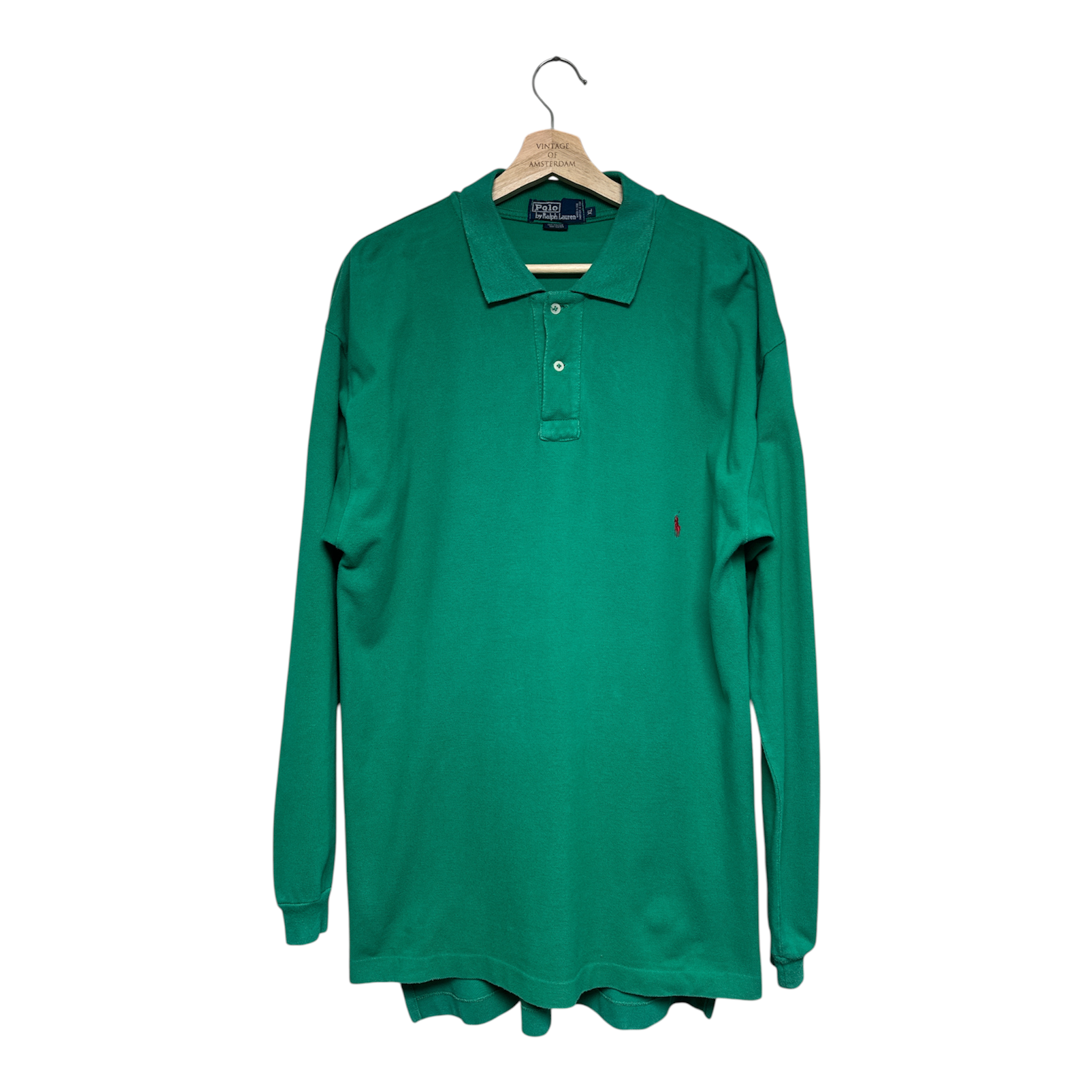 VINTAGE POLO RALPH LAUREN LONG SLEEVE POLO SHIRT