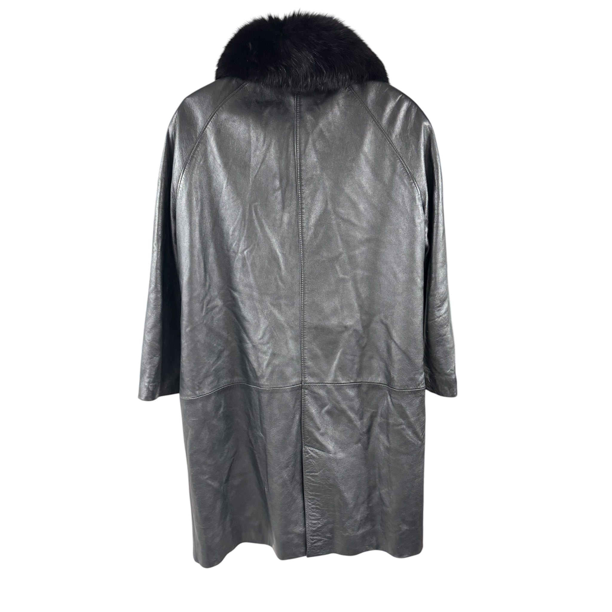 Leather coat-2