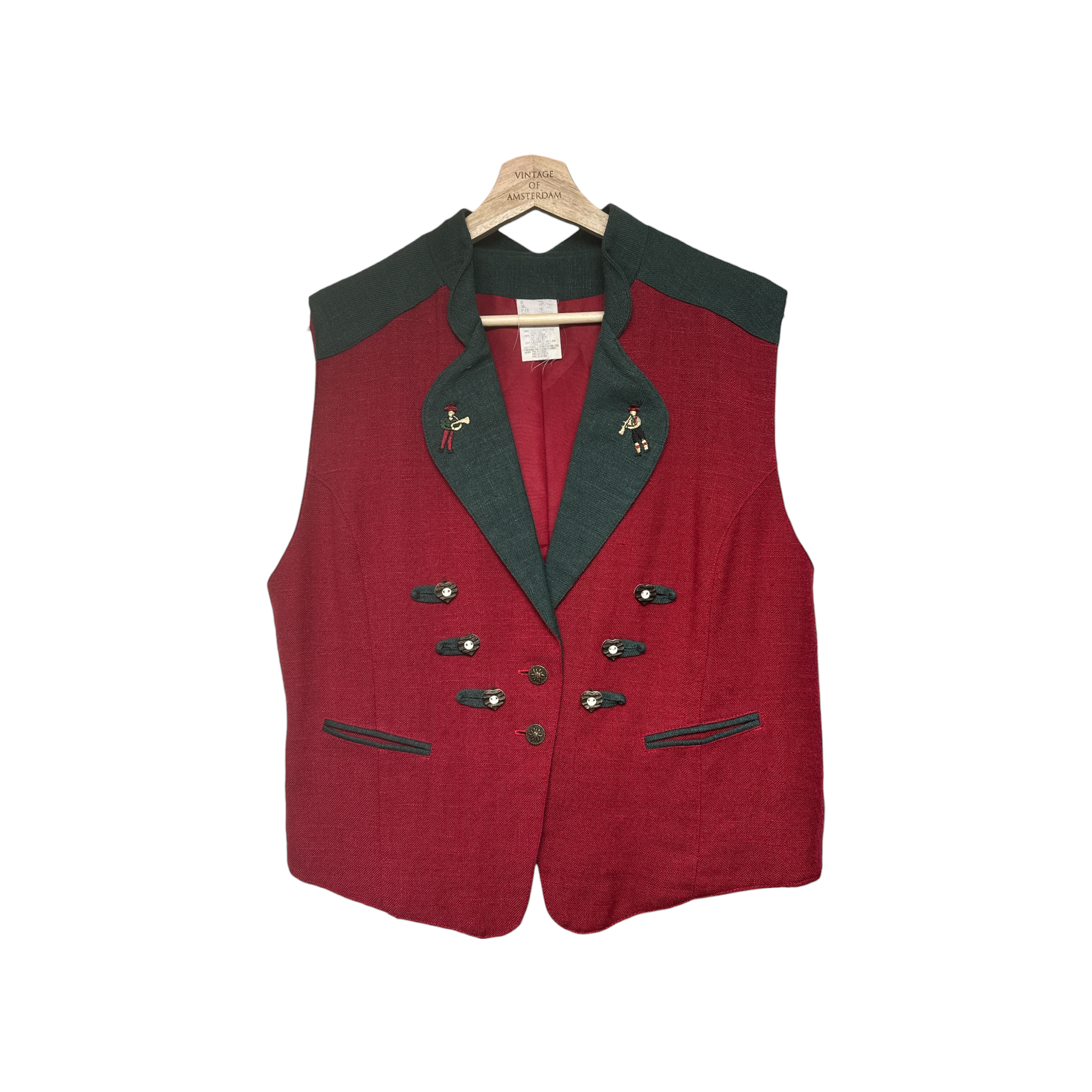 VINTAGE EMBROIDERED VEST-1