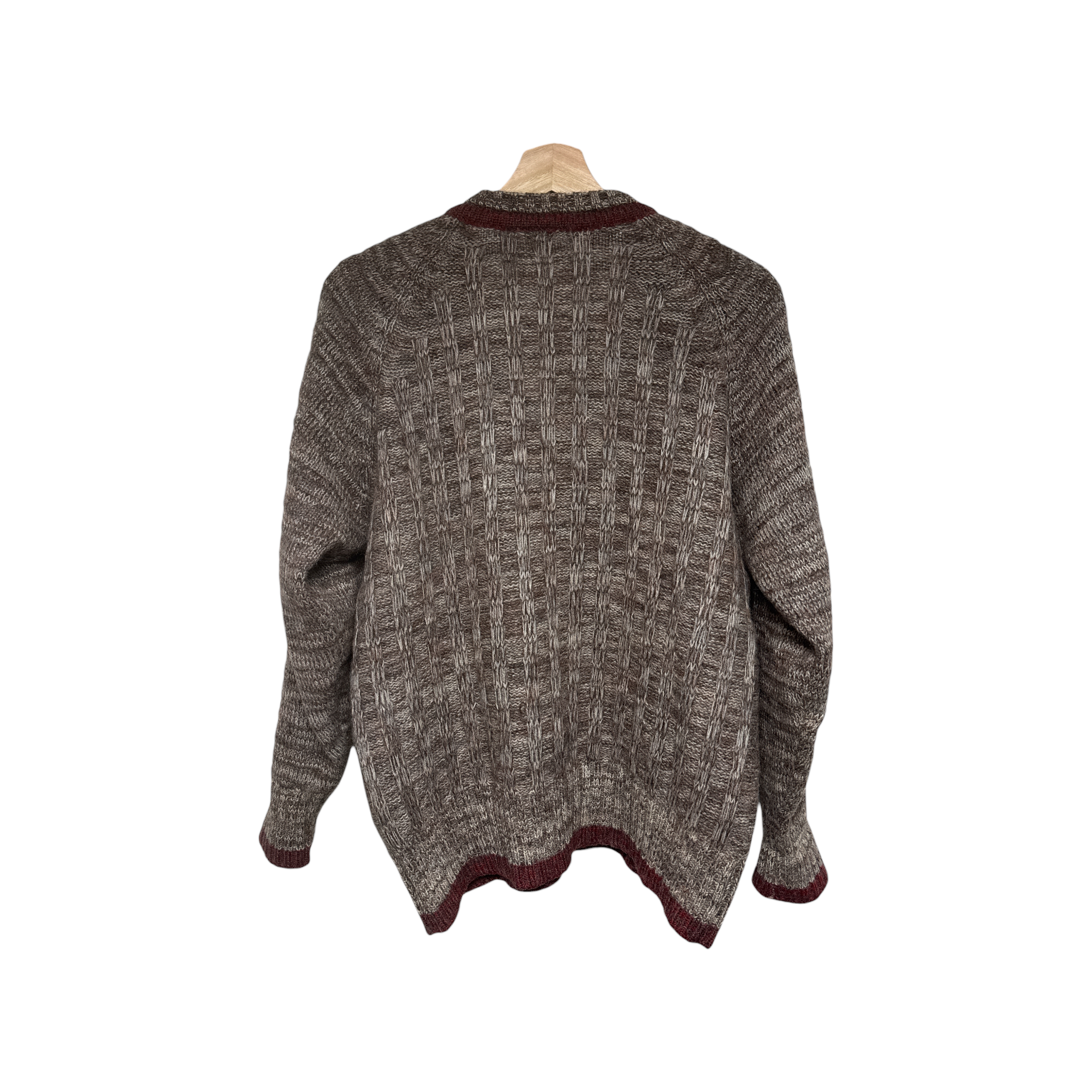 VINTAGE V-NECK SWEATER-2