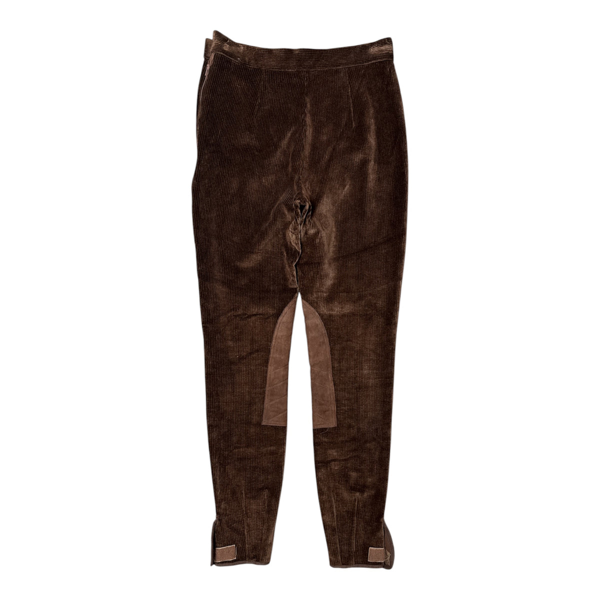 VINTAGE RALPH LAUREN BROWN CORDUROY KNEE PATCH RIDING PANTS-2