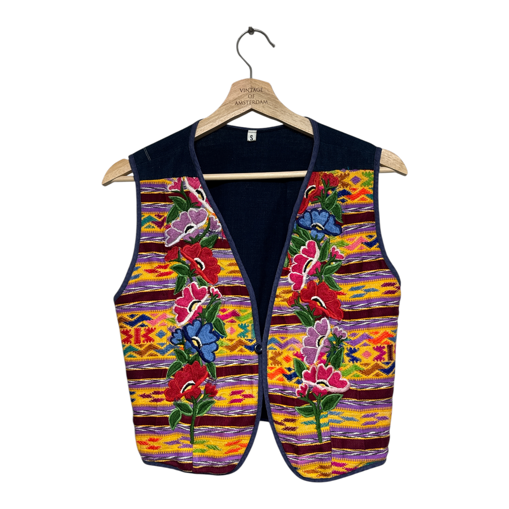 VINTAGE EMBROIDERED VEST