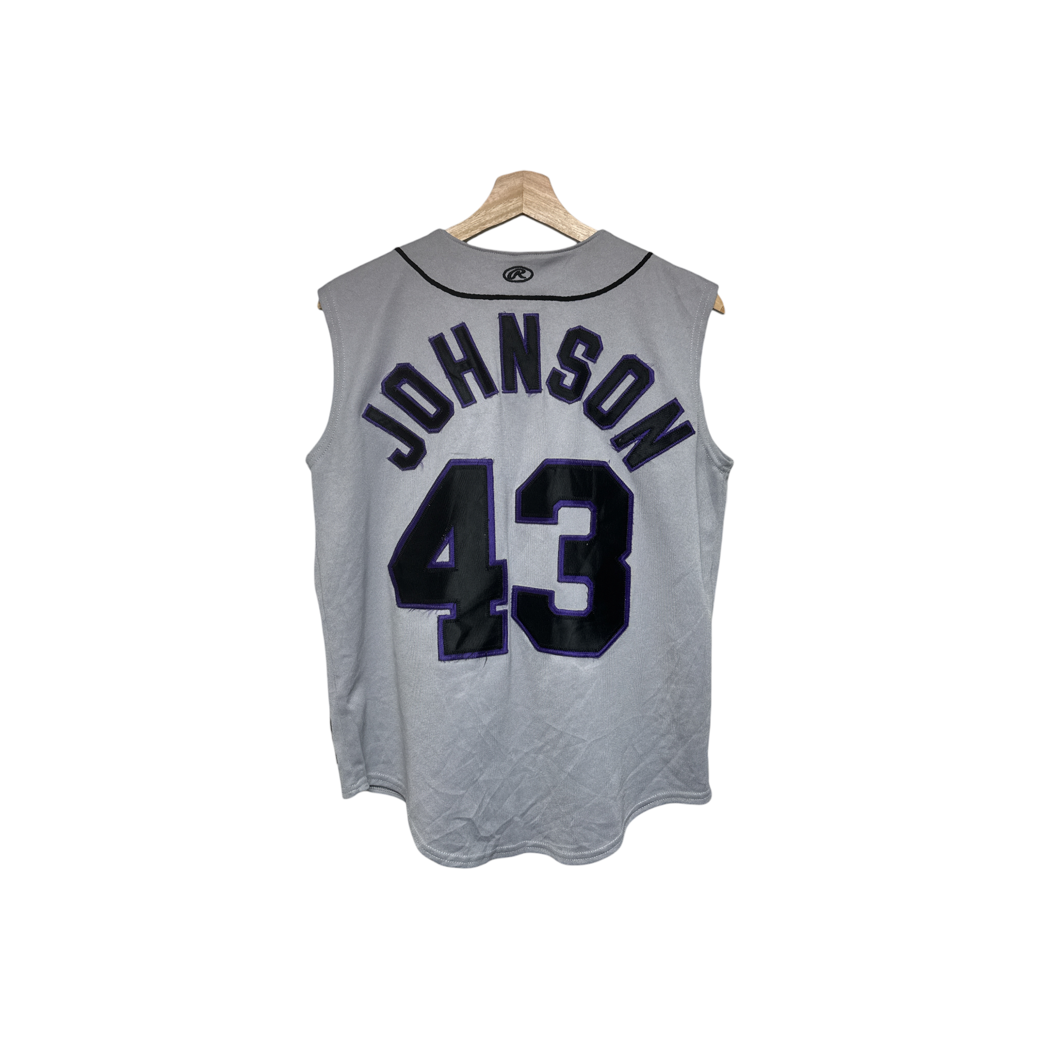 VINTAGE SLEEVELESS BASEBALL JERSEY-2