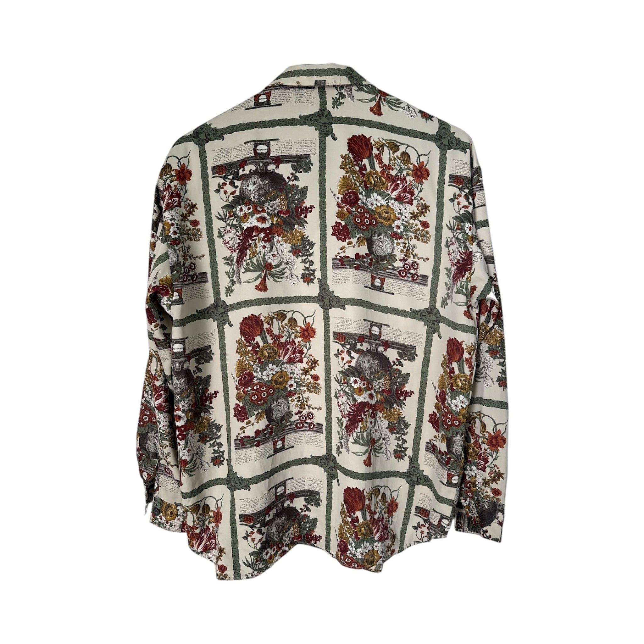 Vintage Floral Print Shirt