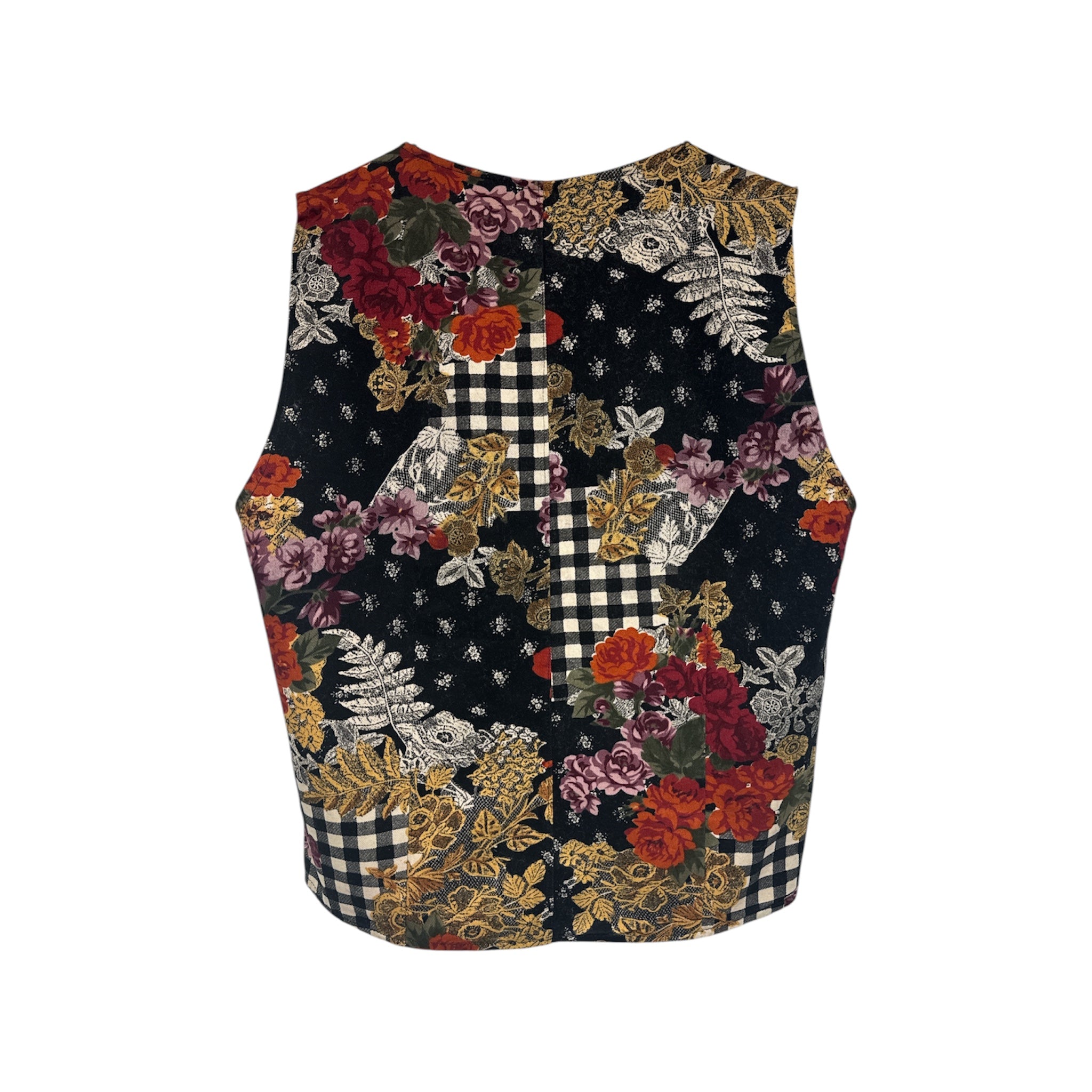 Vintage Floral Vest-2