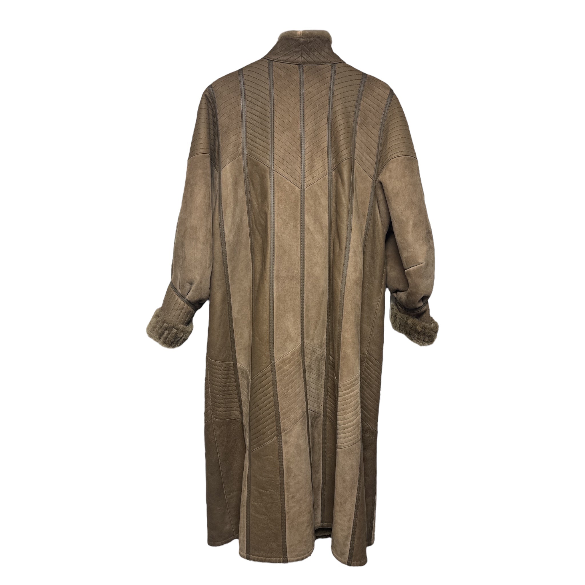 VINTAGE SHEARLING COAT-2