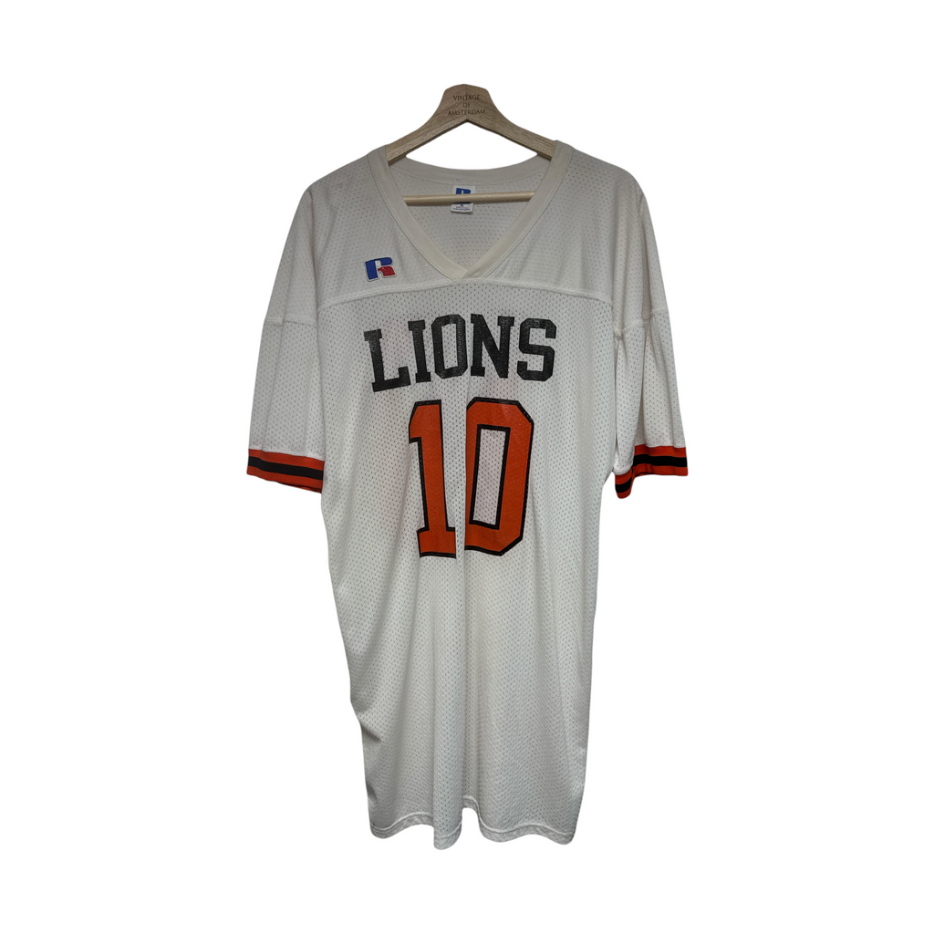 VINTAGE RUSSELL ATHLETIC 90S LIONS FOOTBALL JERSEY