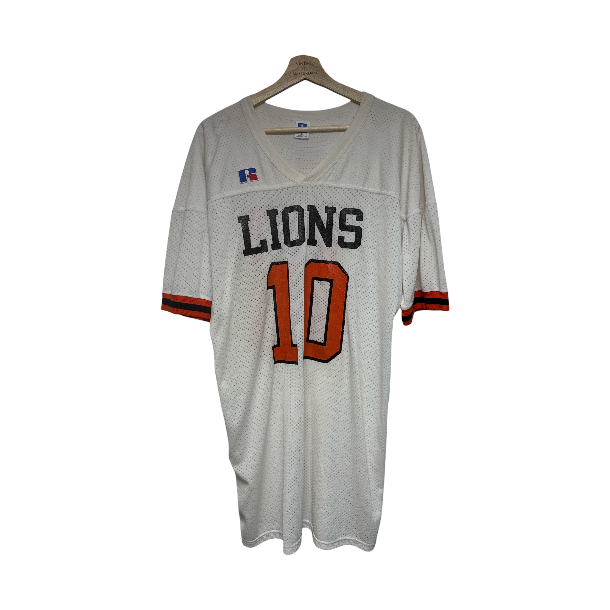 VINTAGE RUSSELL ATHLETIC 90S LIONS FOOTBALL JERSEY