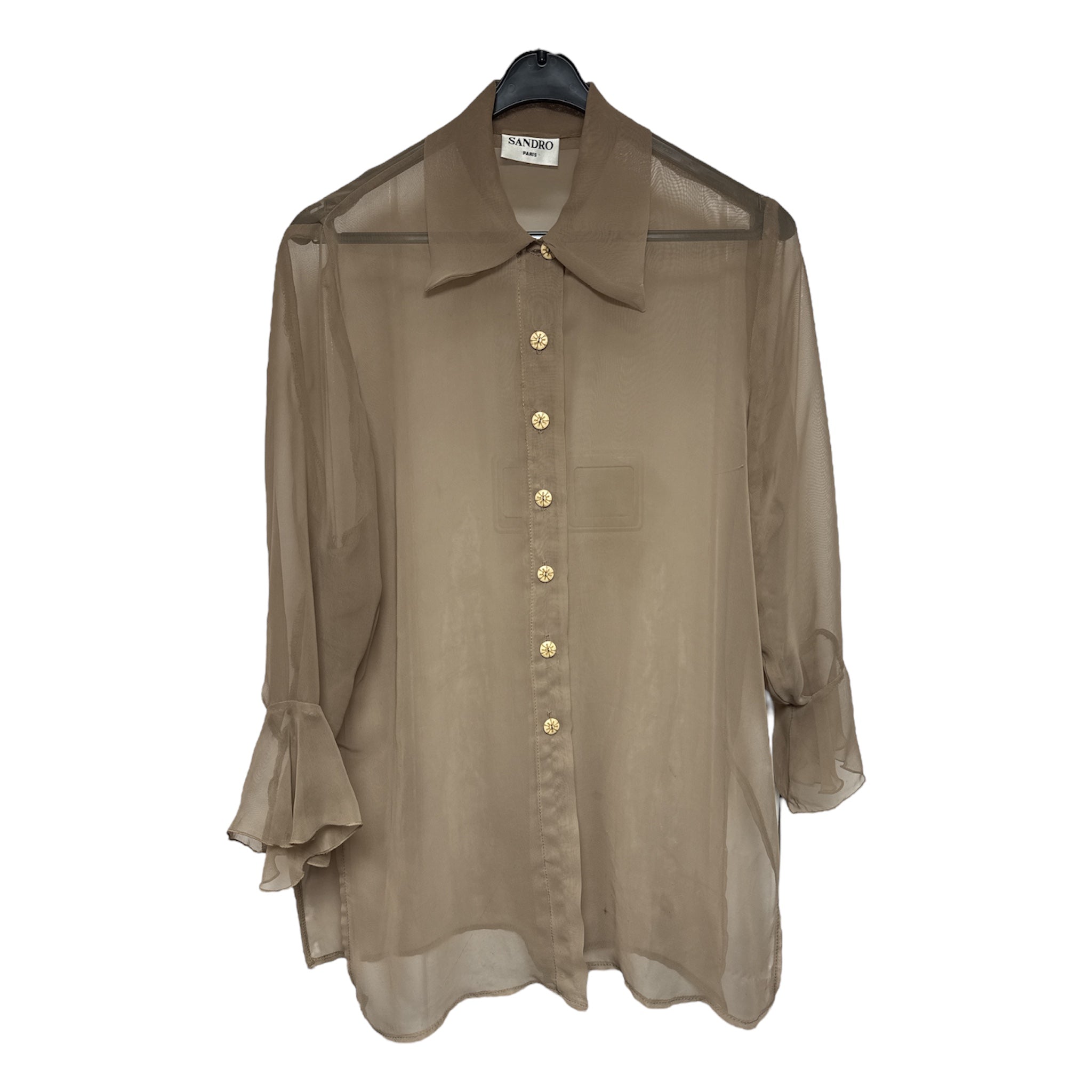 Vintage Sandro See-Through Blouse