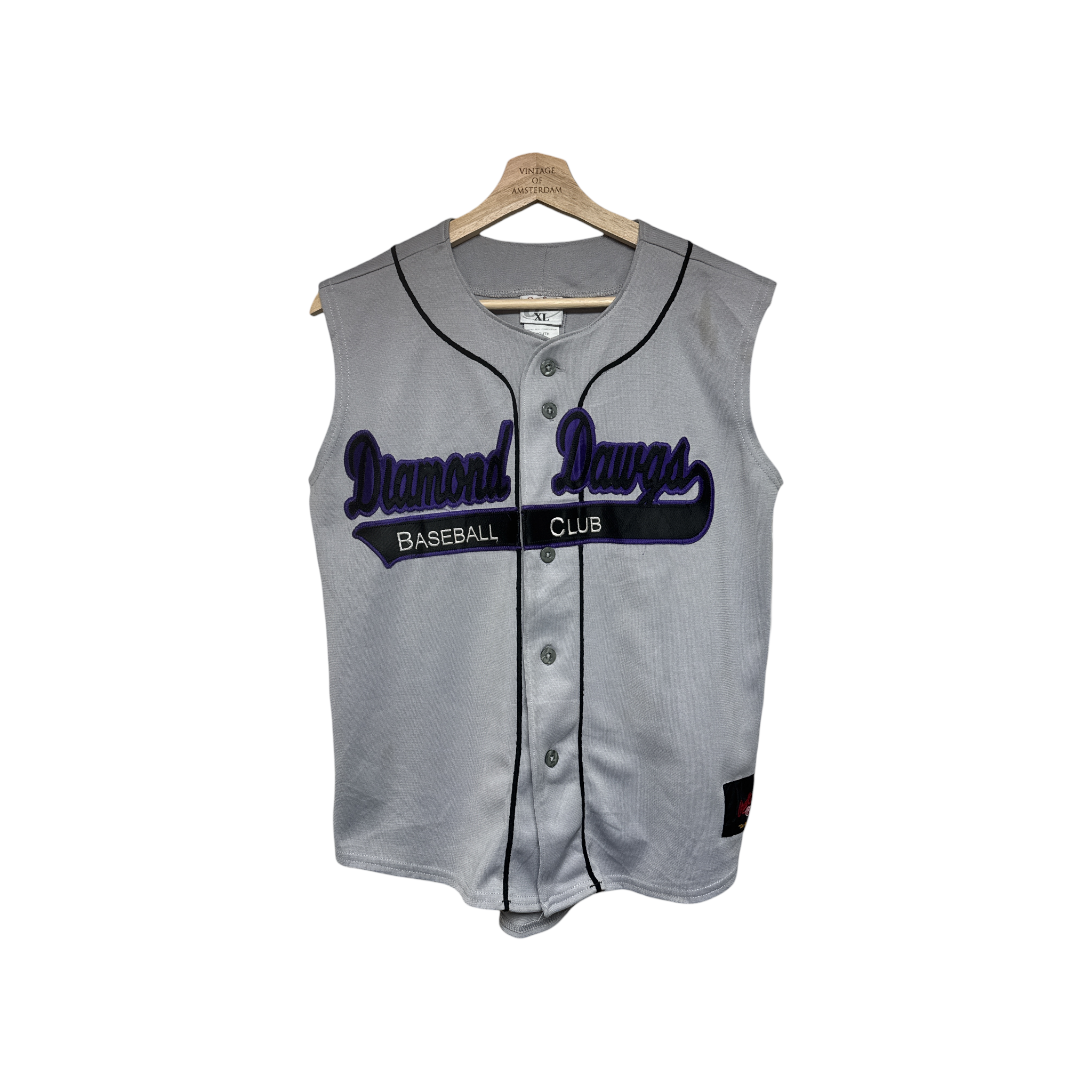 VINTAGE SLEEVELESS BASEBALL JERSEY