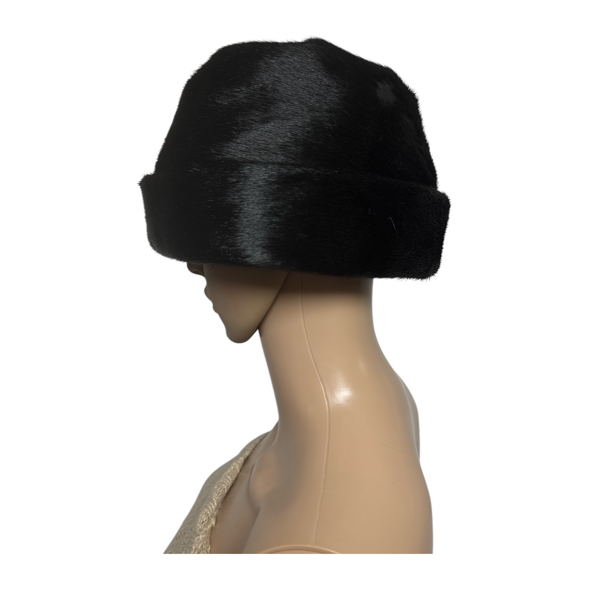 VINTAGE FUR HAT-2