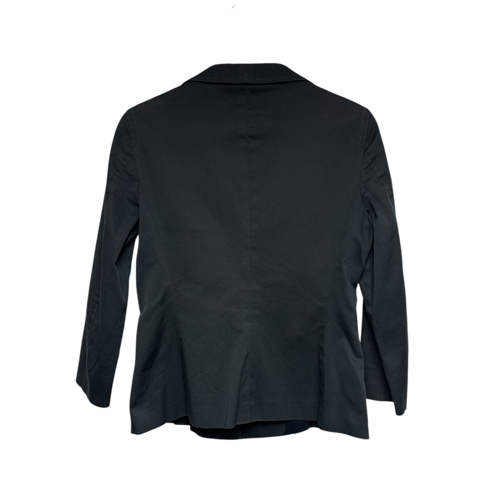 VINTAGE MAX MARA BLACK CROPPED BLAZER JACKET-2