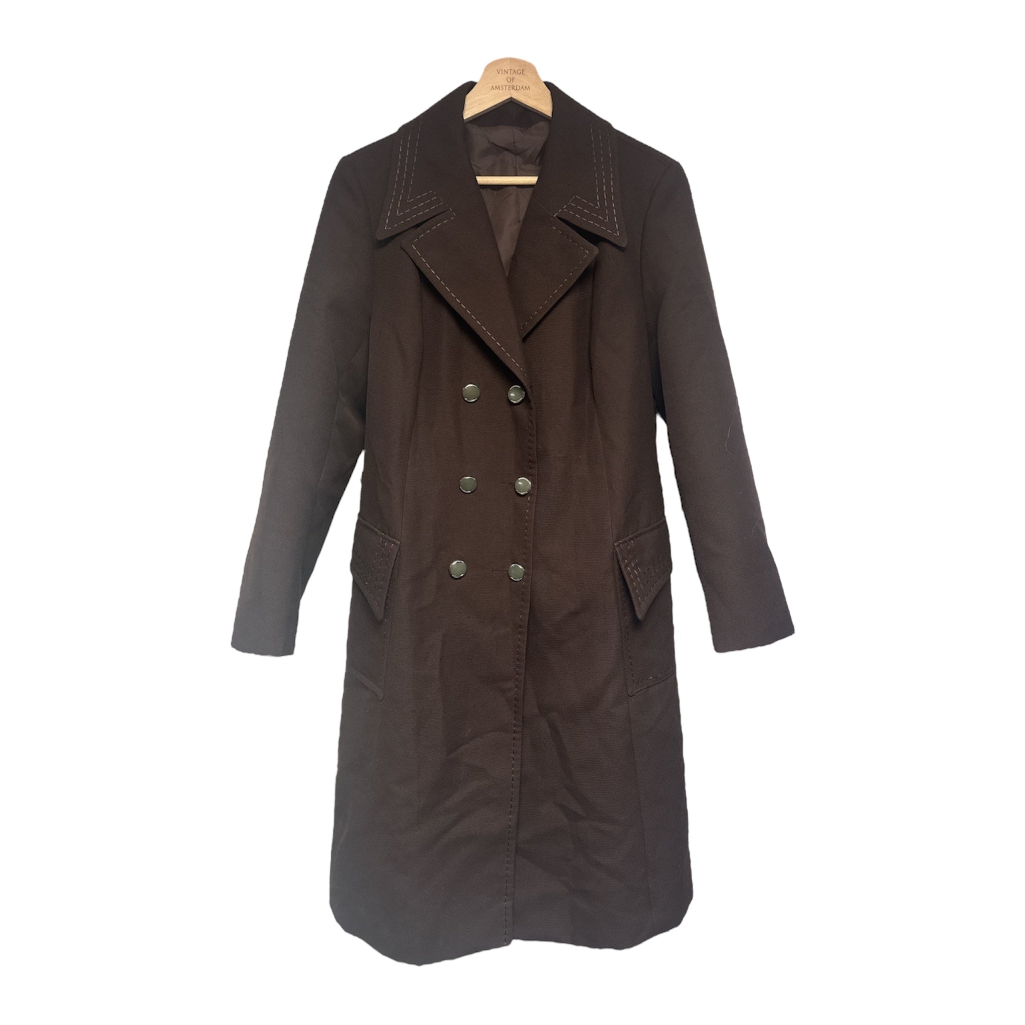 VINTAGE BROWN COAT