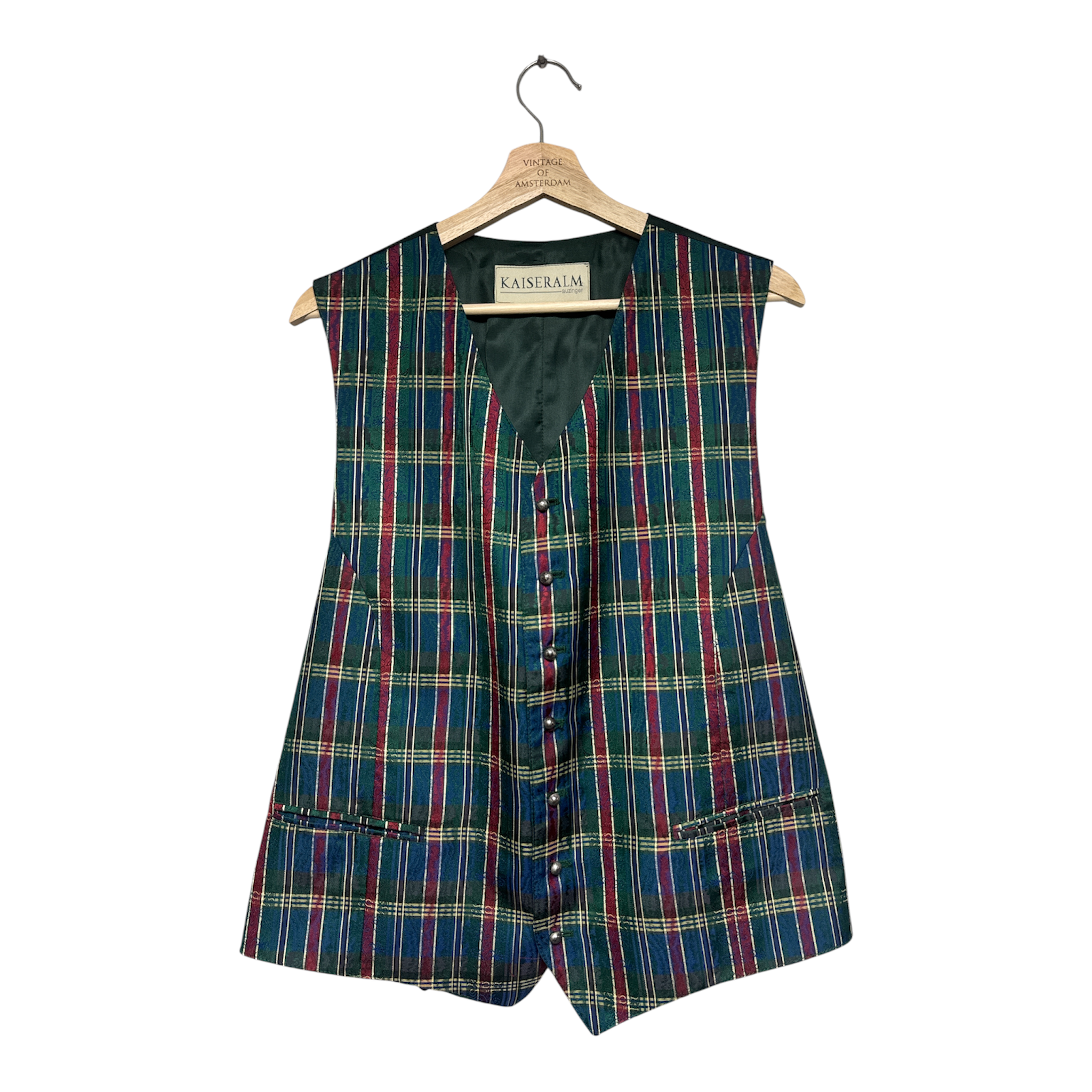 VINTAGE TARTAN VEST