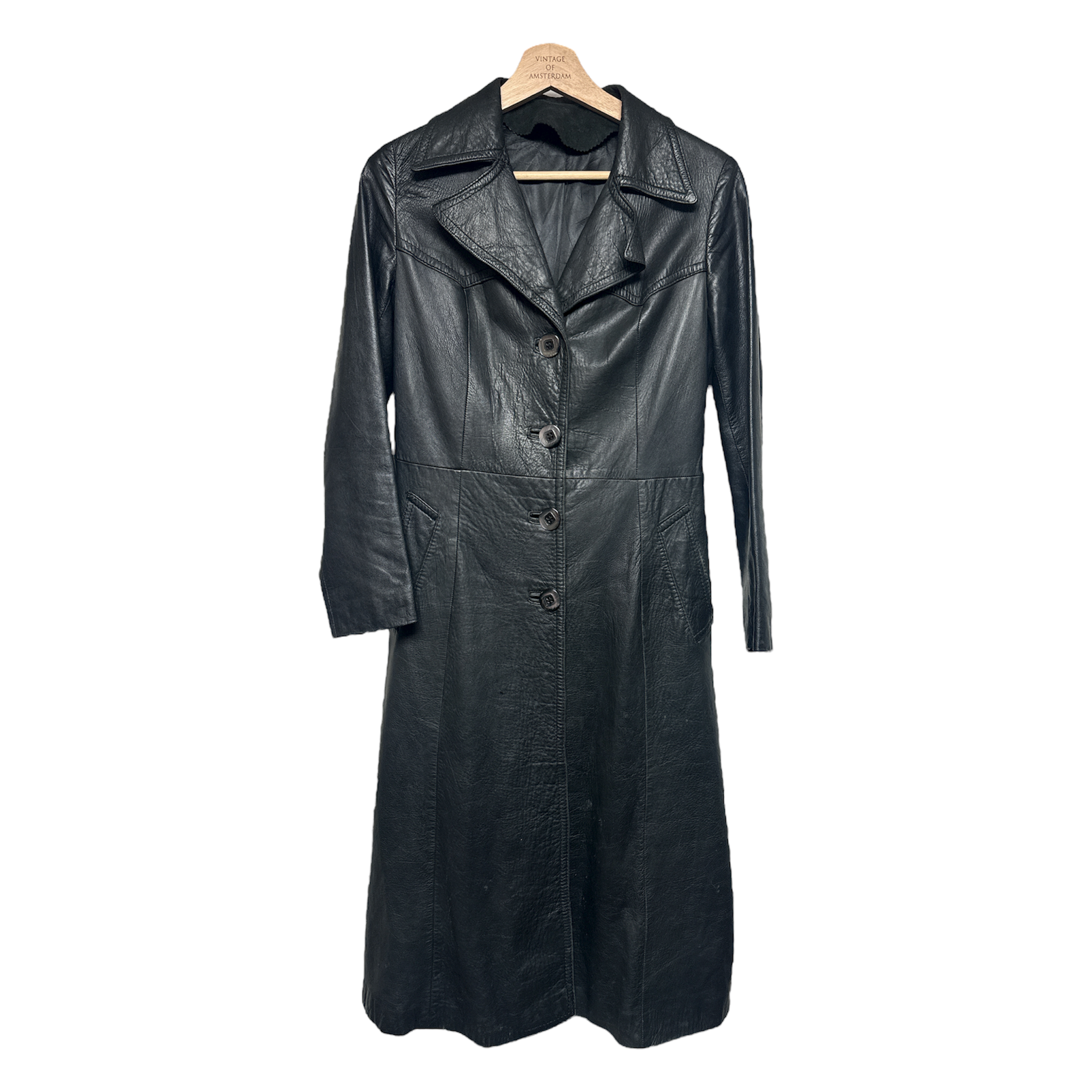 VINTAGE LEATHER COAT