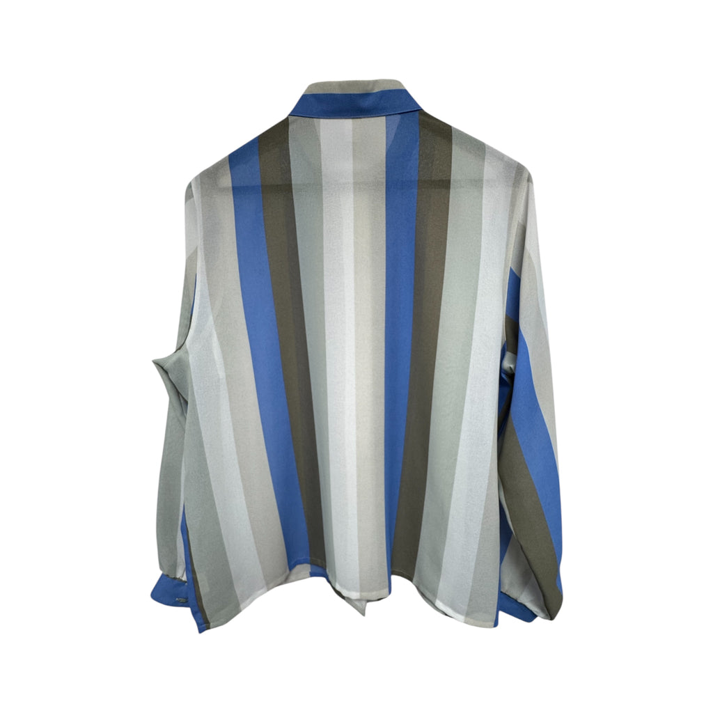 Vintage Striped Blouse
