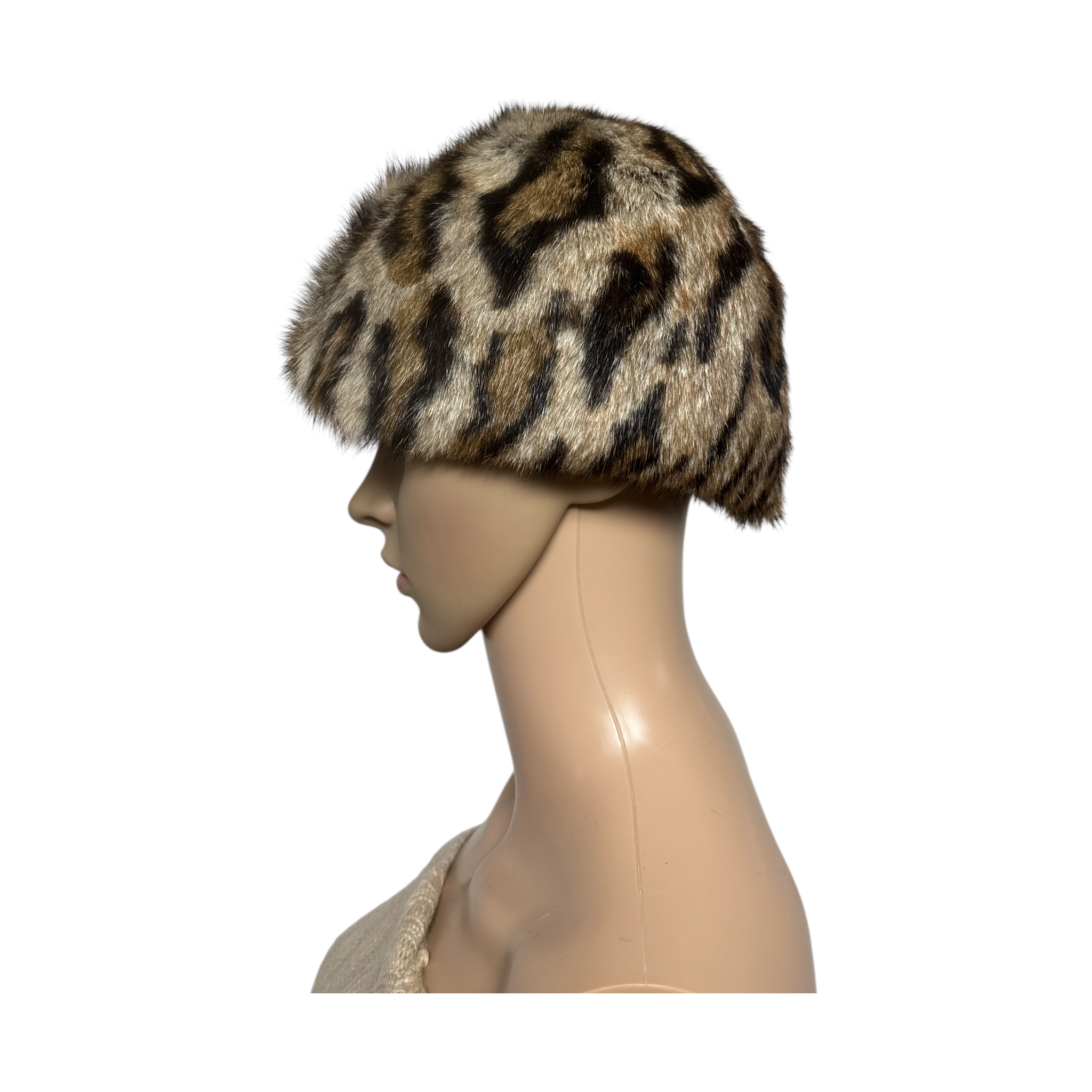 VINTAGE FUR HAT-2