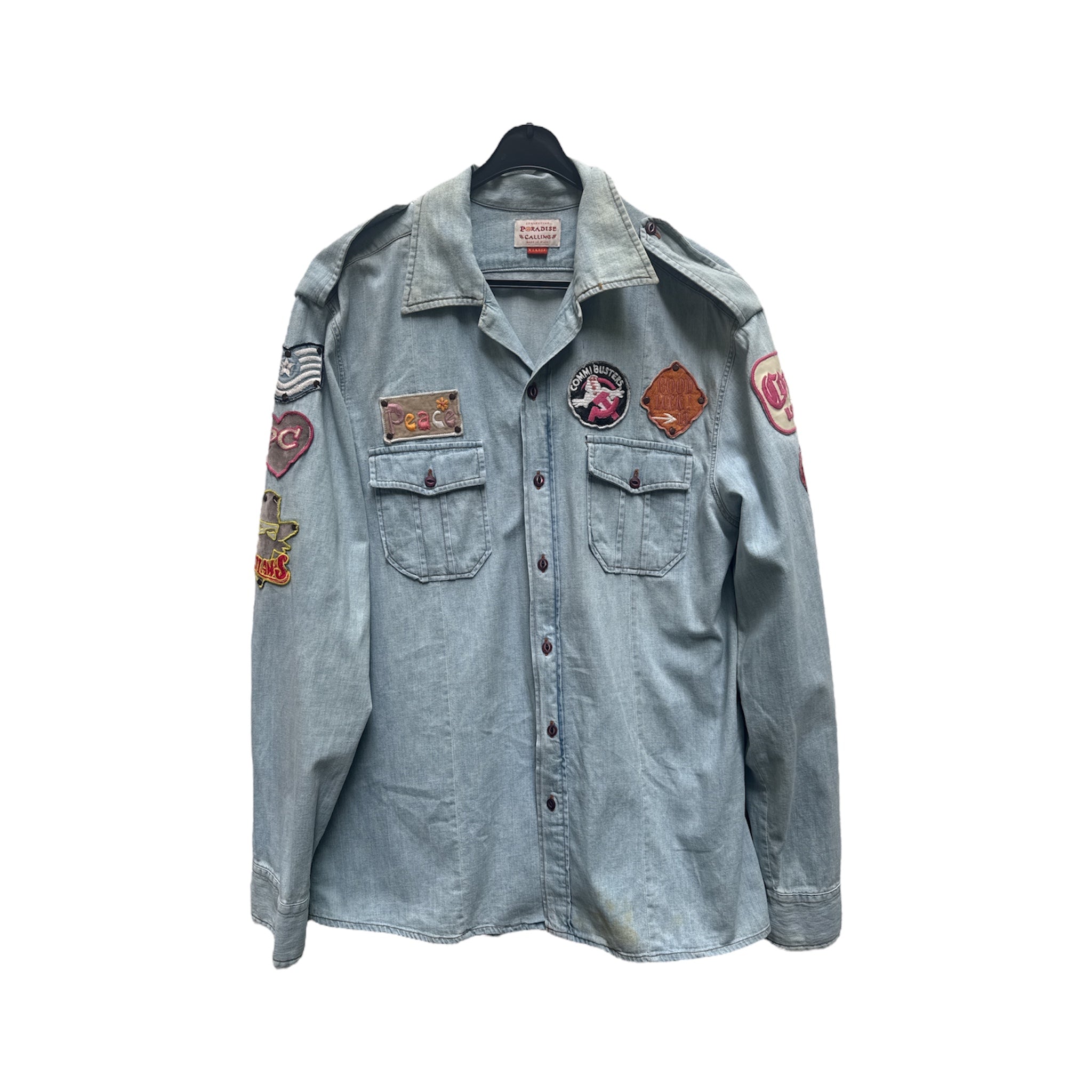 Vintage Oversized Denim Shirt